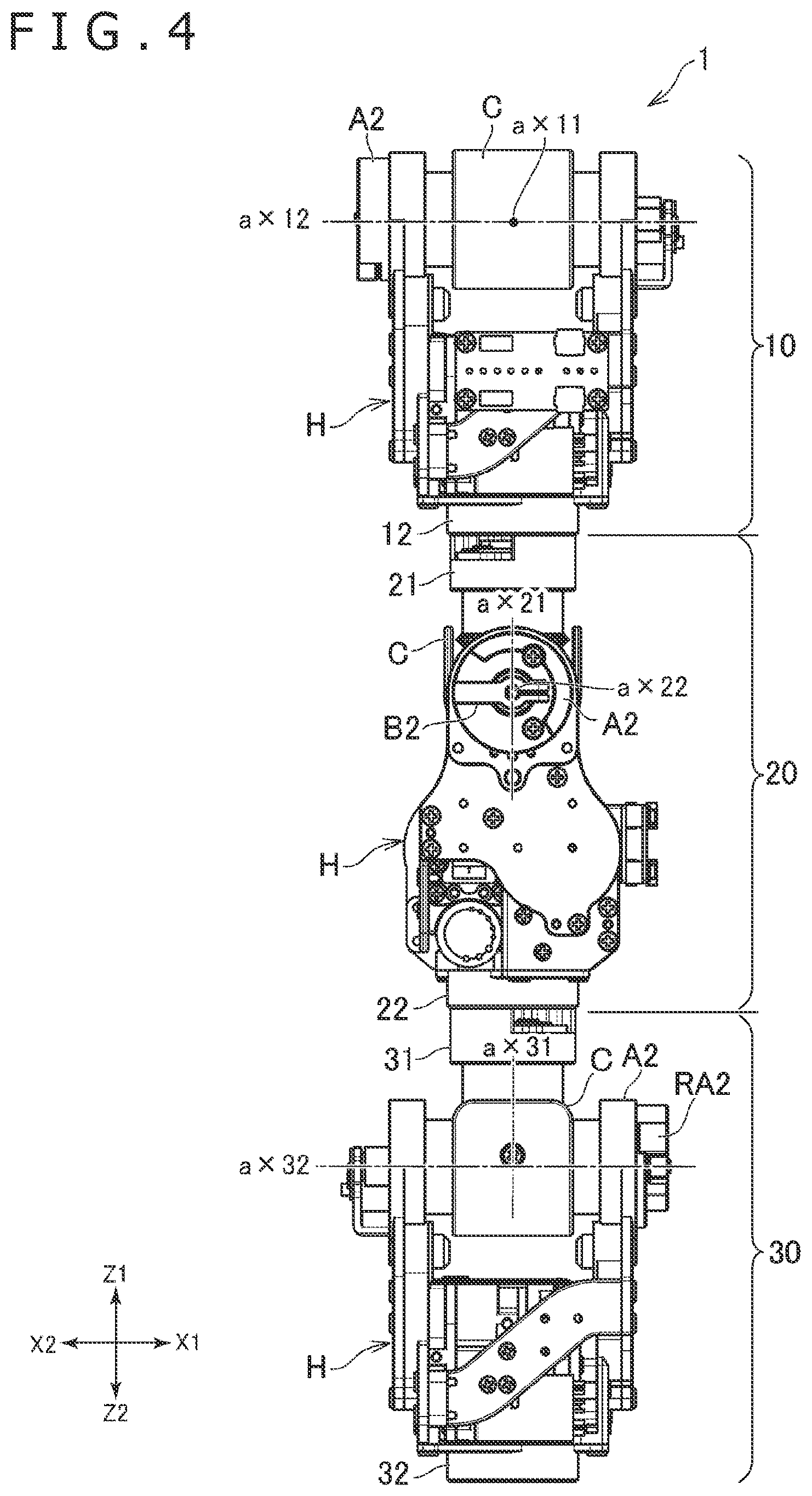 Patent US12403617 Figure 4 – Joint mechanism and multi-joint deviced