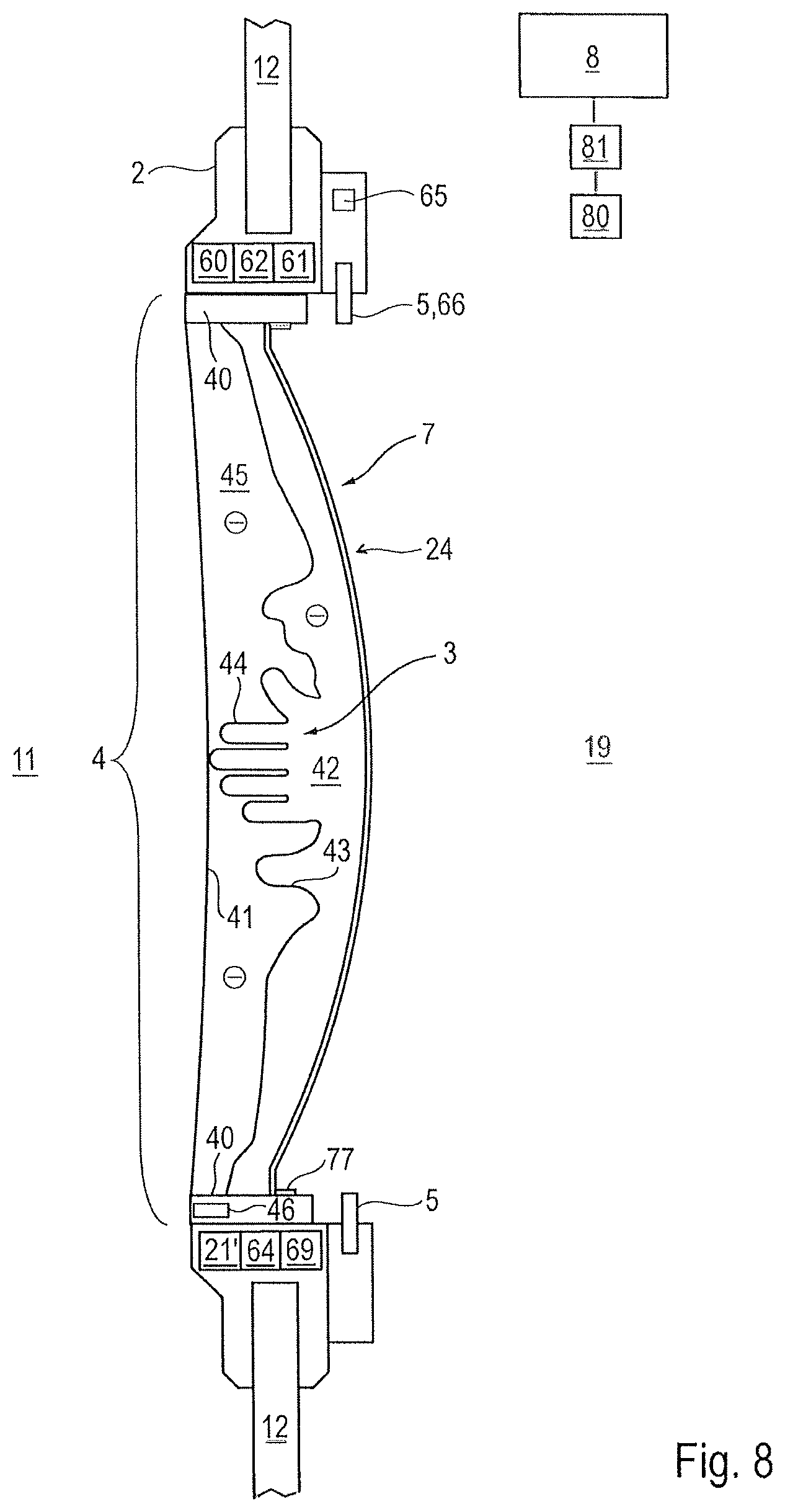 Patent US12403618 Figure 16 – Arrangement for protecting against unauthorized intervention in a containment using a work glove