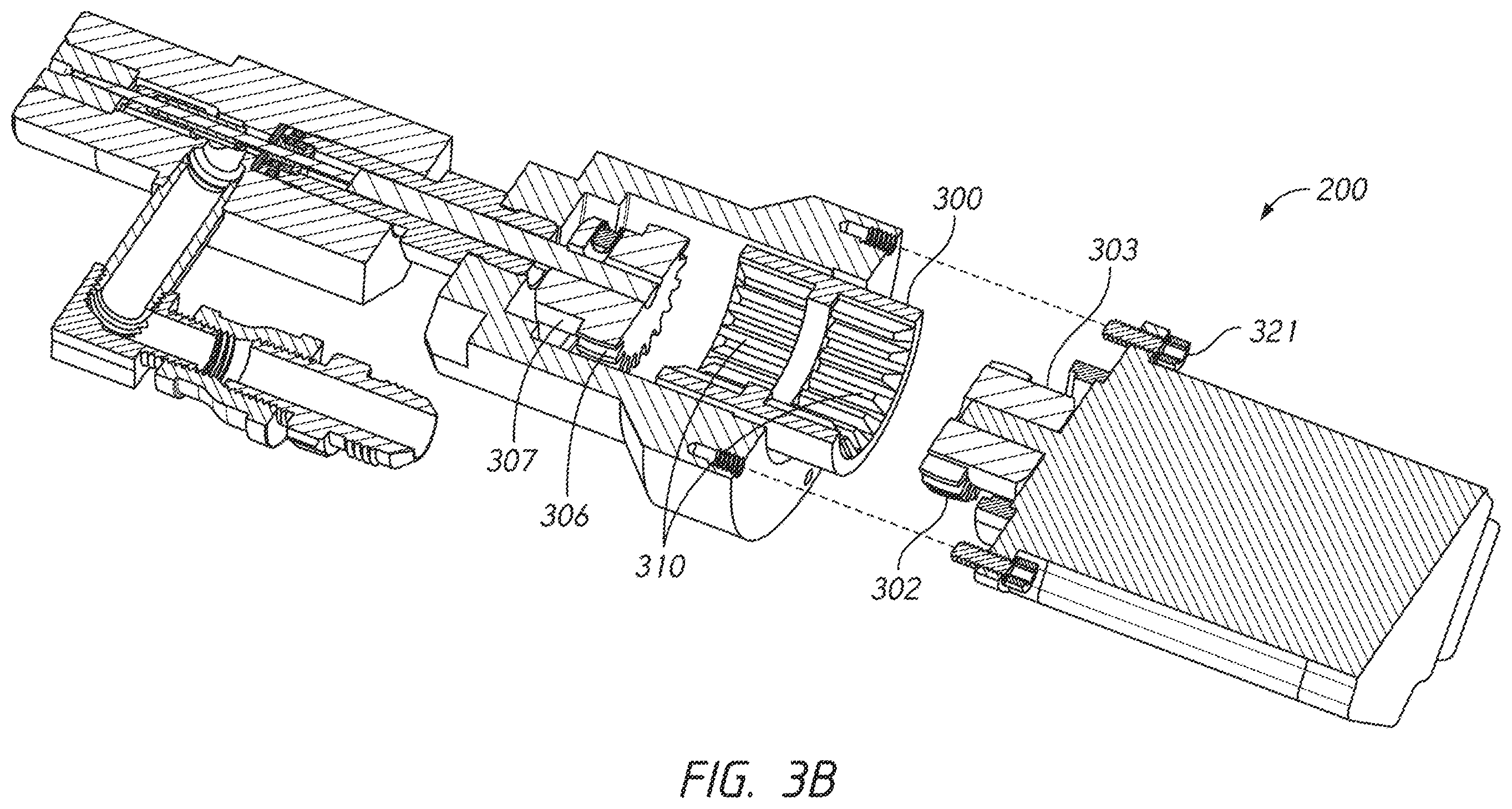 Patent US12403621 Figure 4 – Motorized systems and associated methods for controlling an adjustable dump orifice on a liquid jet cutting system