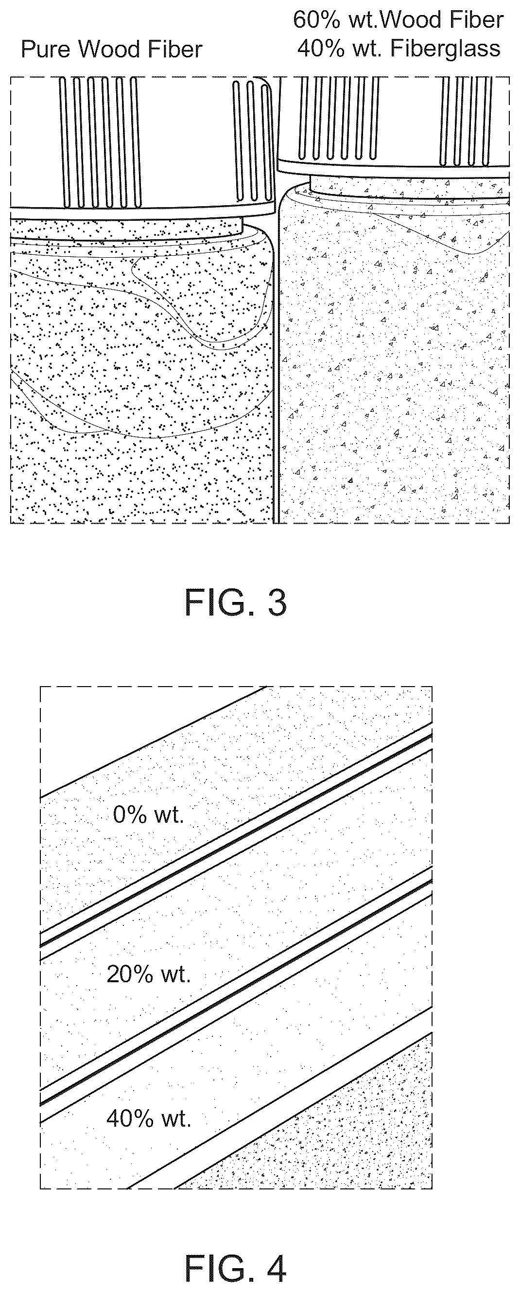 Patent US12403623 Figure 3 – Wood fiber-glass composite