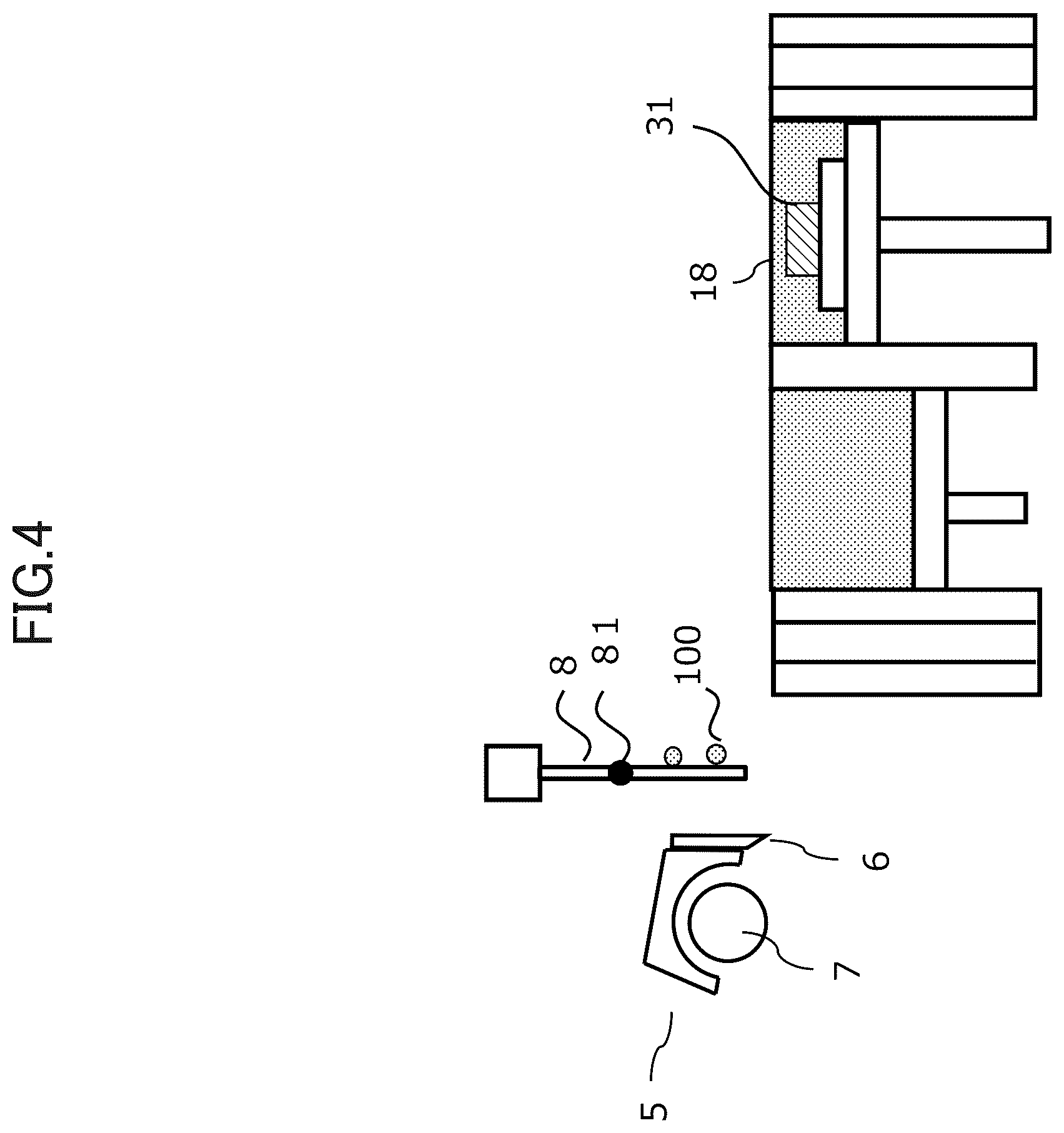 Patent US12403624 Figure 4 – Additive manufacturing apparatus and method of manufacturing three-dimensionally shaped object