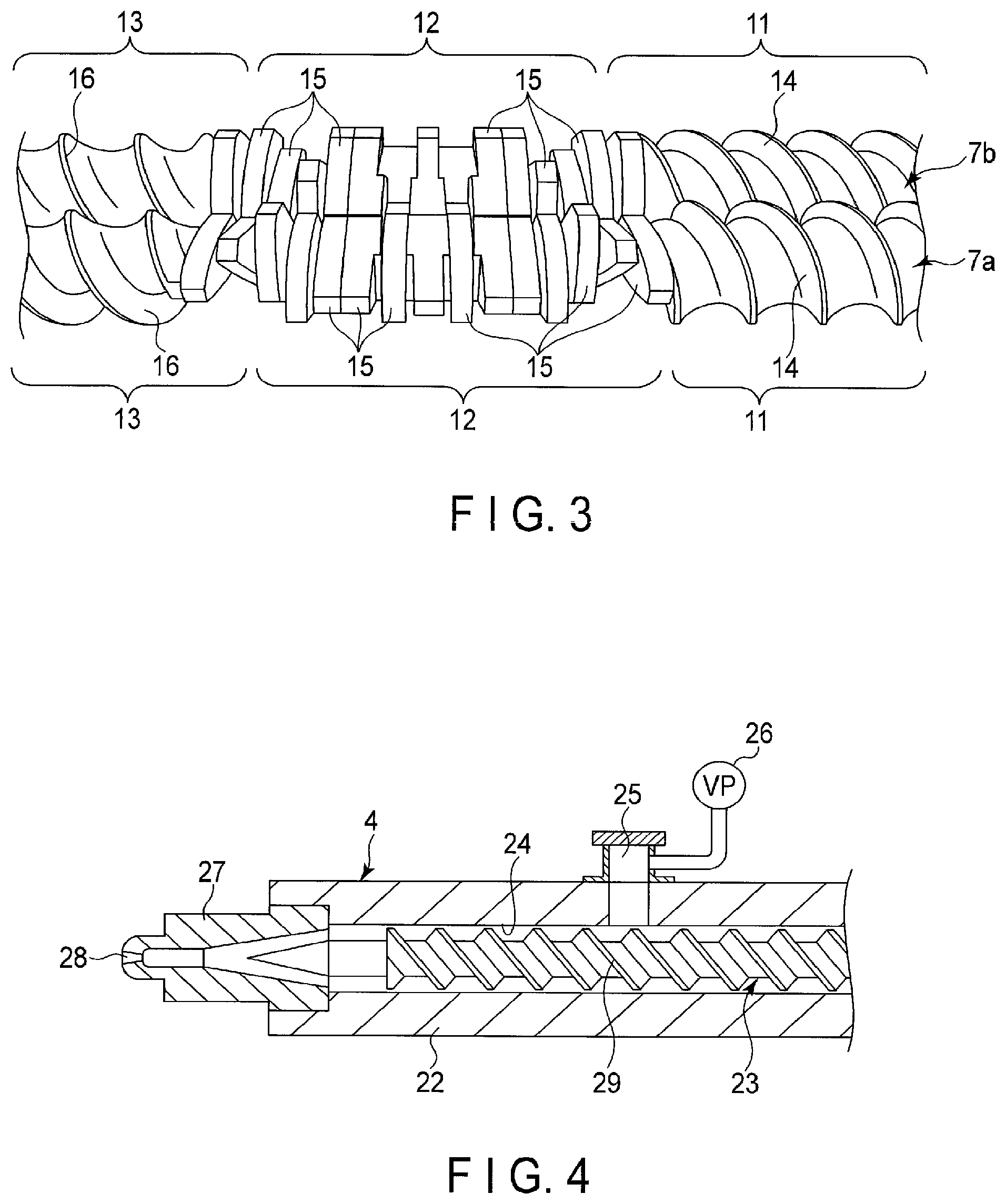 Patent US12403628 Figure 2 – Kneading method for use with kneading apparatus with first and second extruders