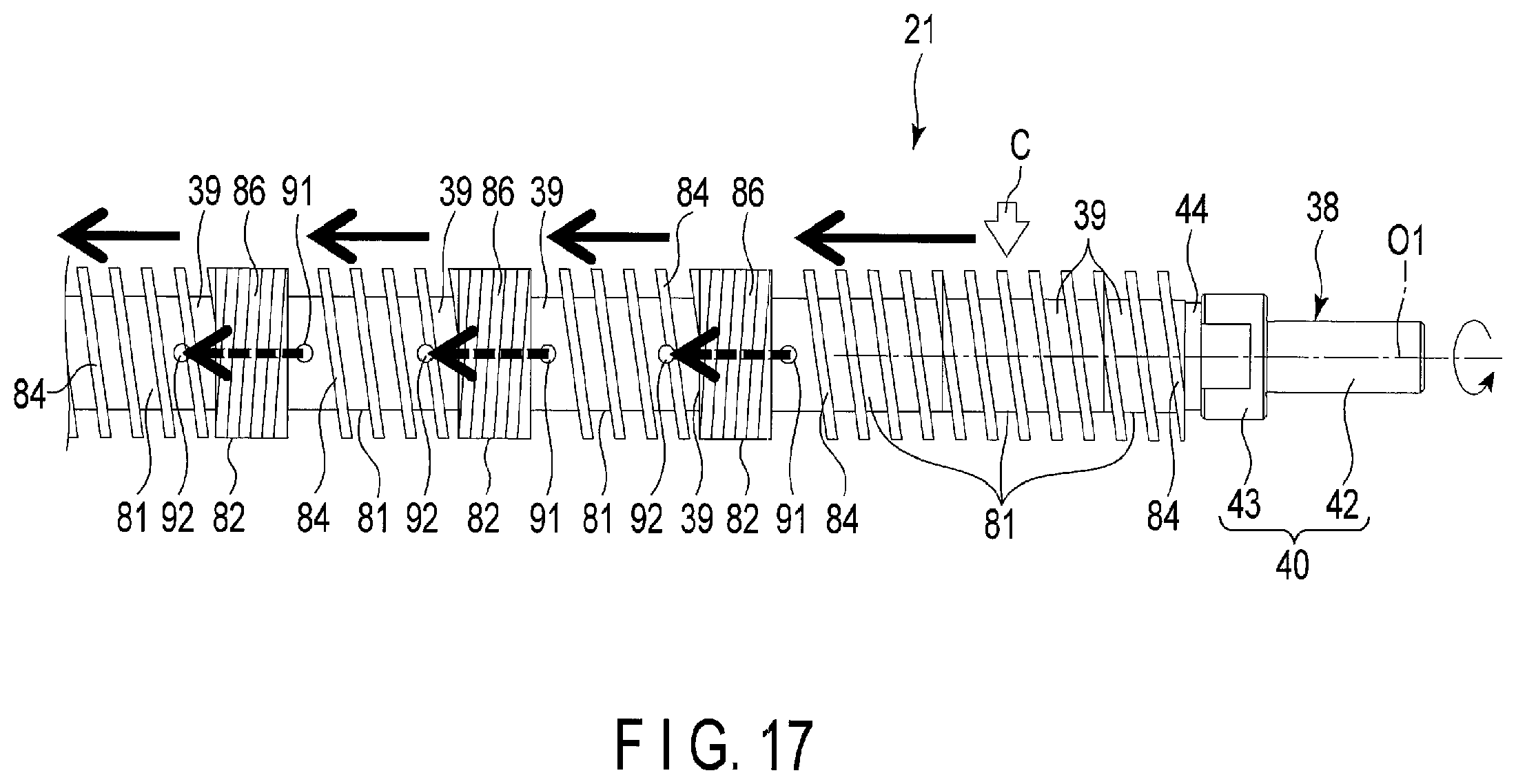 Patent US12403628 Figure 13 – Kneading method for use with kneading apparatus with first and second extruders