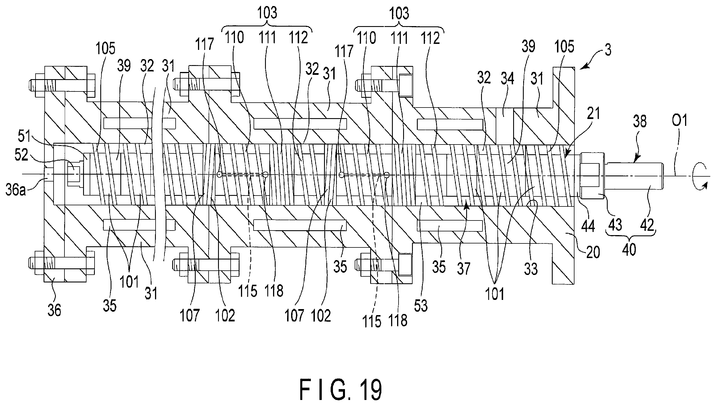 Patent US12403628 Figure 15 – Kneading method for use with kneading apparatus with first and second extruders