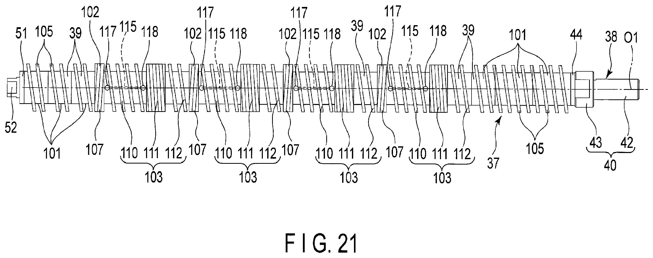 Patent US12403628 Figure 17 – Kneading method for use with kneading apparatus with first and second extruders