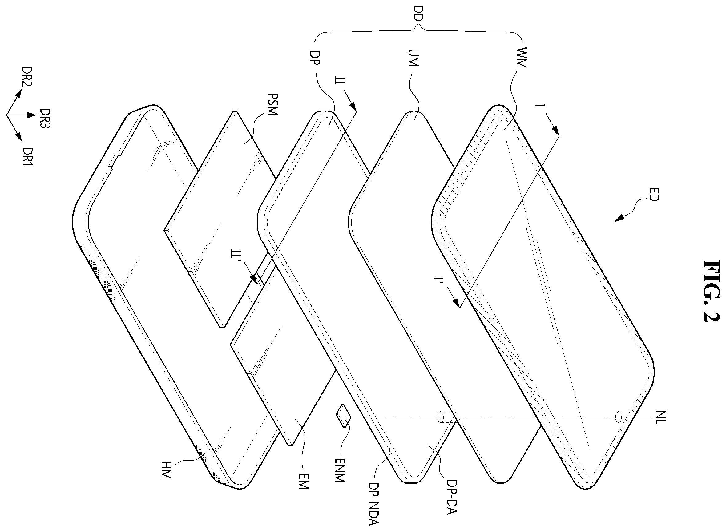 Patent US12403638 Figure 2 – Method of manufacturing cover window and method of manufacturing display device