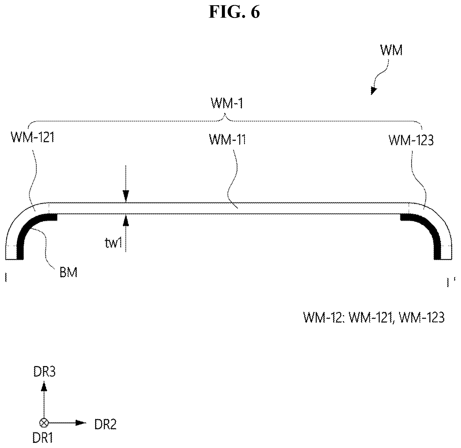 Patent US12403638 Figure 6 – Method of manufacturing cover window and method of manufacturing display device