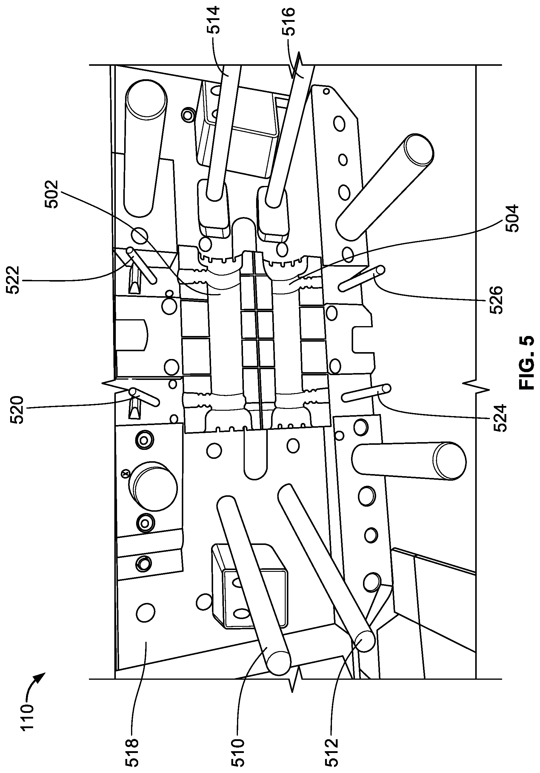 Patent US12403639 Figure 5 – Dialyzer manufacturing tool