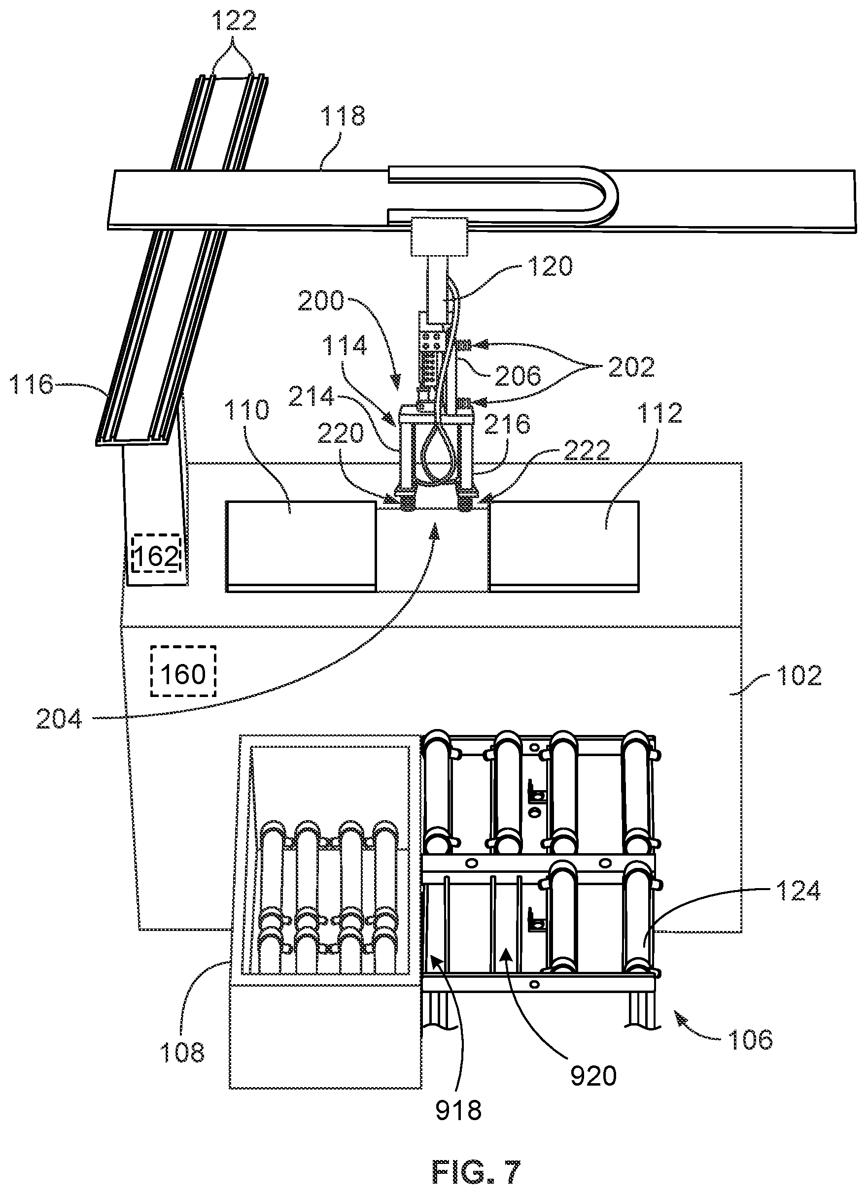 Patent US12403639 Figure 7 – Dialyzer manufacturing tool