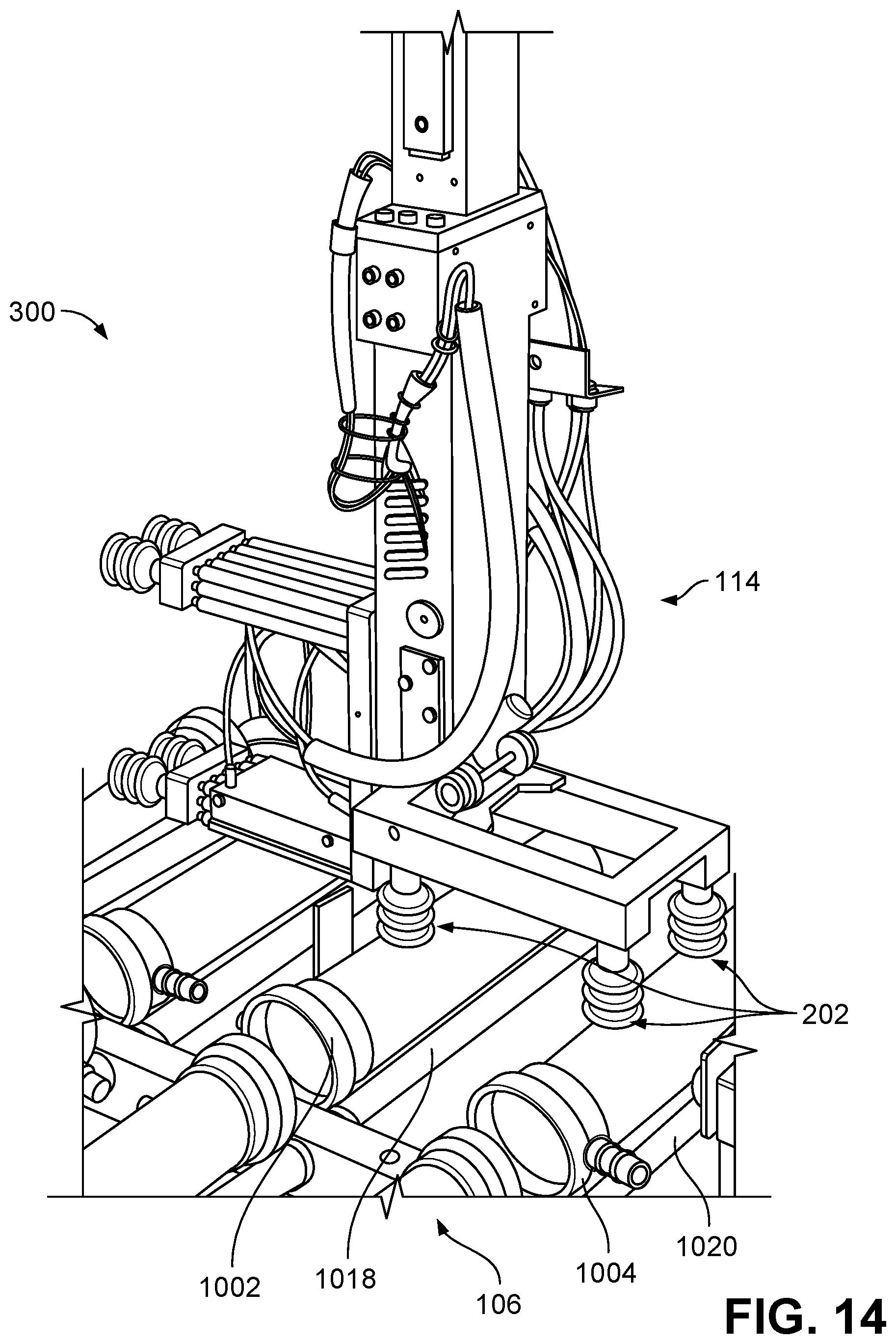 Patent US12403639 Figure 14 – Dialyzer manufacturing tool