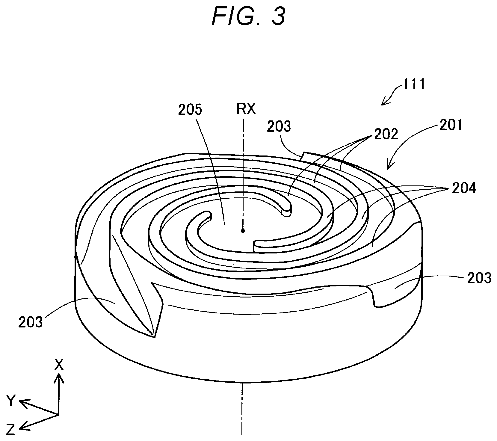 Patent US12403640 Figure 3 – Plasticizing device, injection molding device, and three-dimensional shaping device