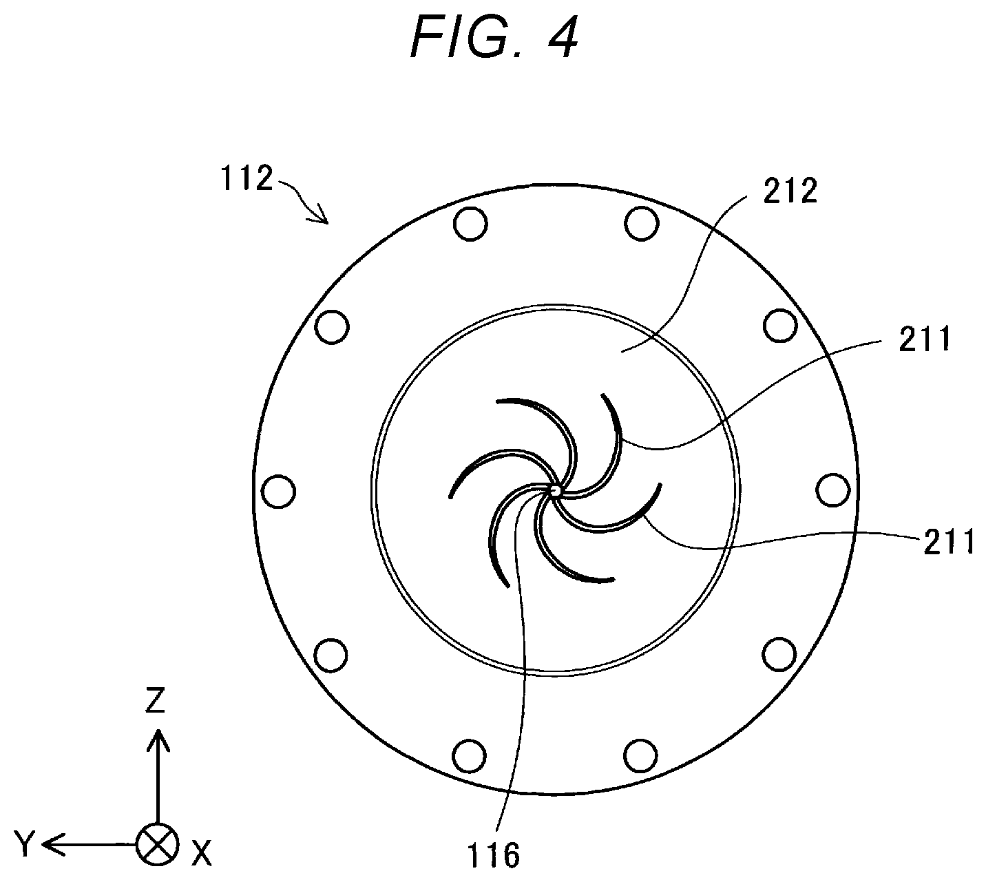 Patent US12403640 Figure 4 – Plasticizing device, injection molding device, and three-dimensional shaping device