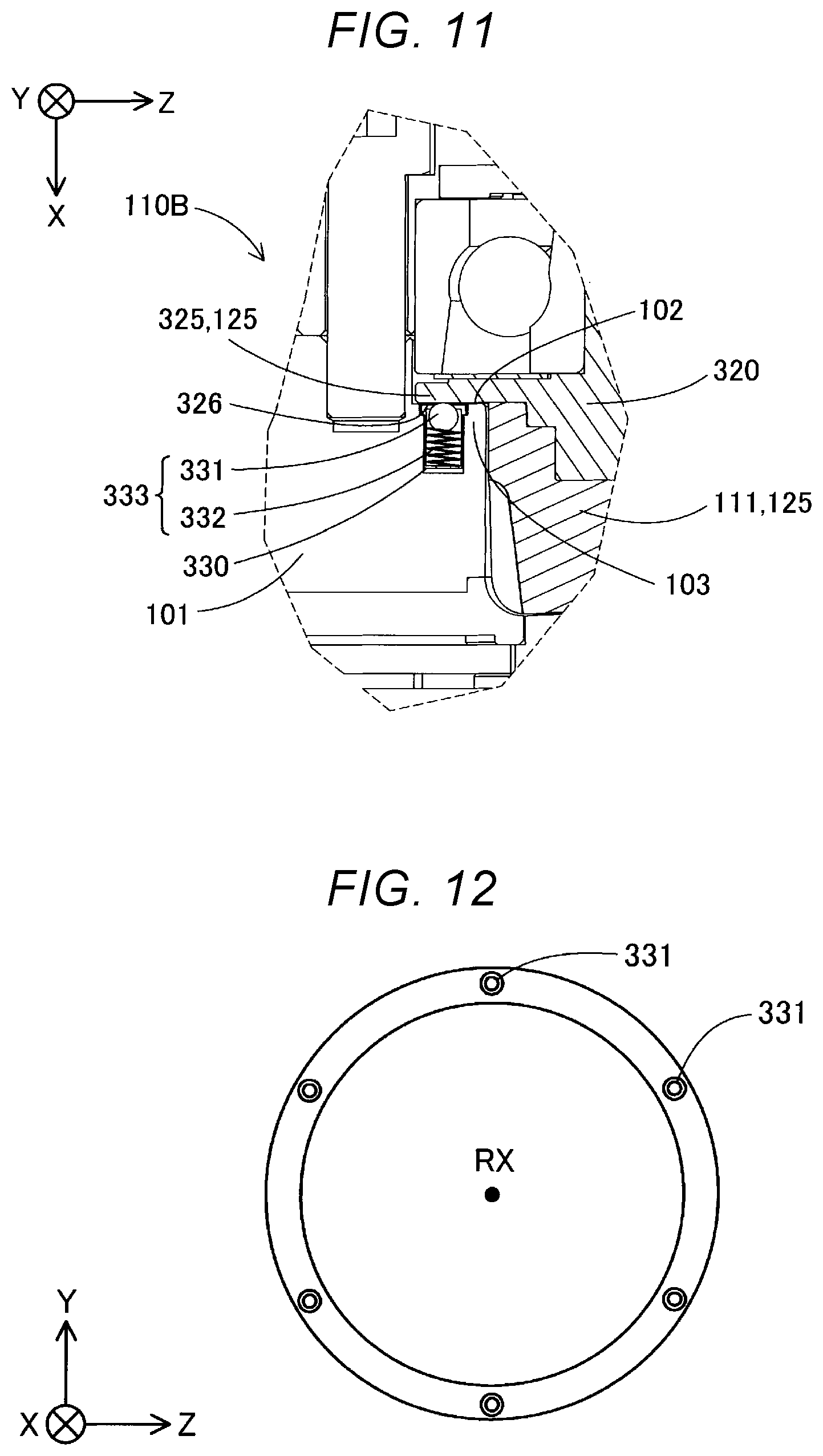 Patent US12403640 Figure 11 – Plasticizing device, injection molding device, and three-dimensional shaping device