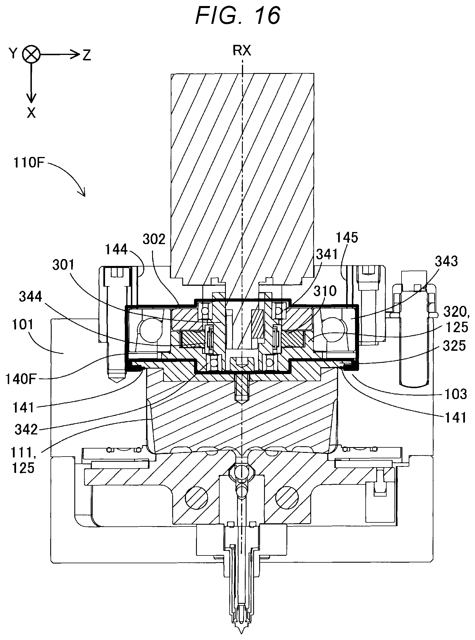 Patent US12403640 Figure 15 – Plasticizing device, injection molding device, and three-dimensional shaping device