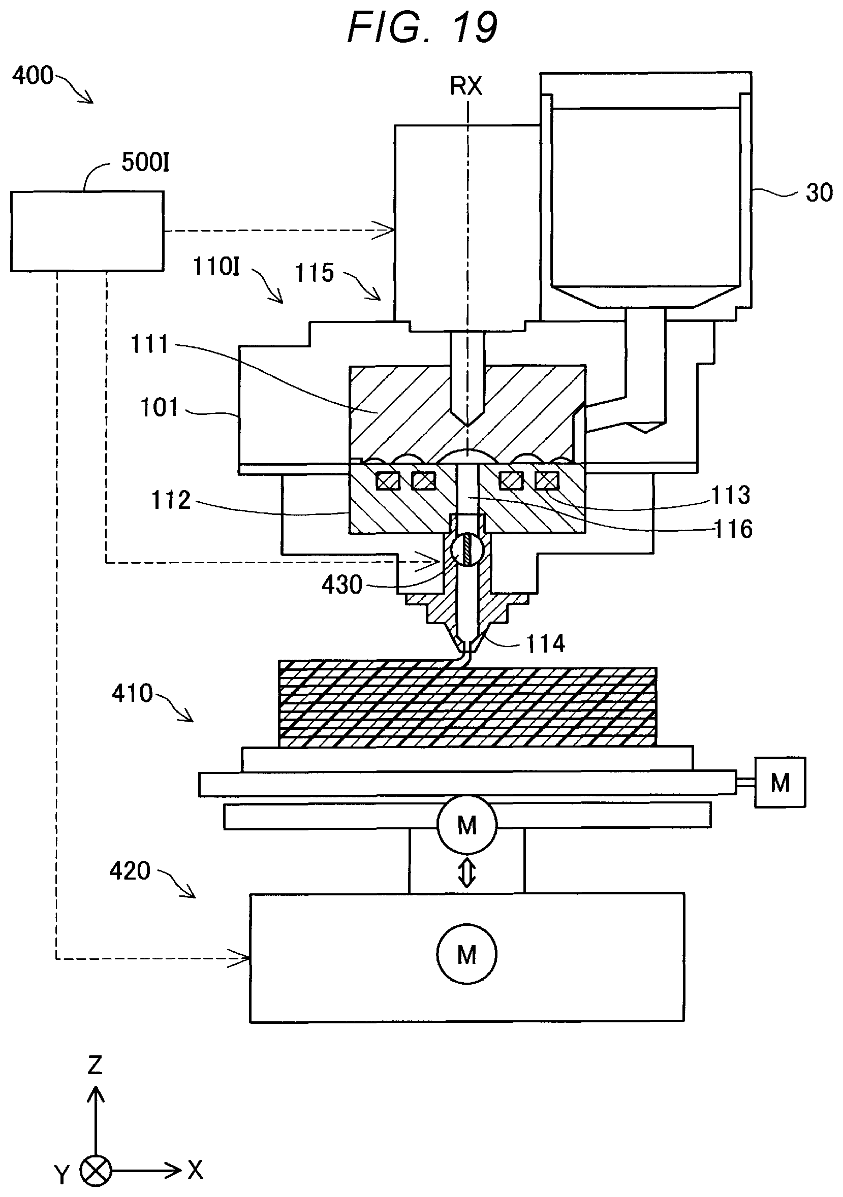 Patent US12403640 Figure 18 – Plasticizing device, injection molding device, and three-dimensional shaping device