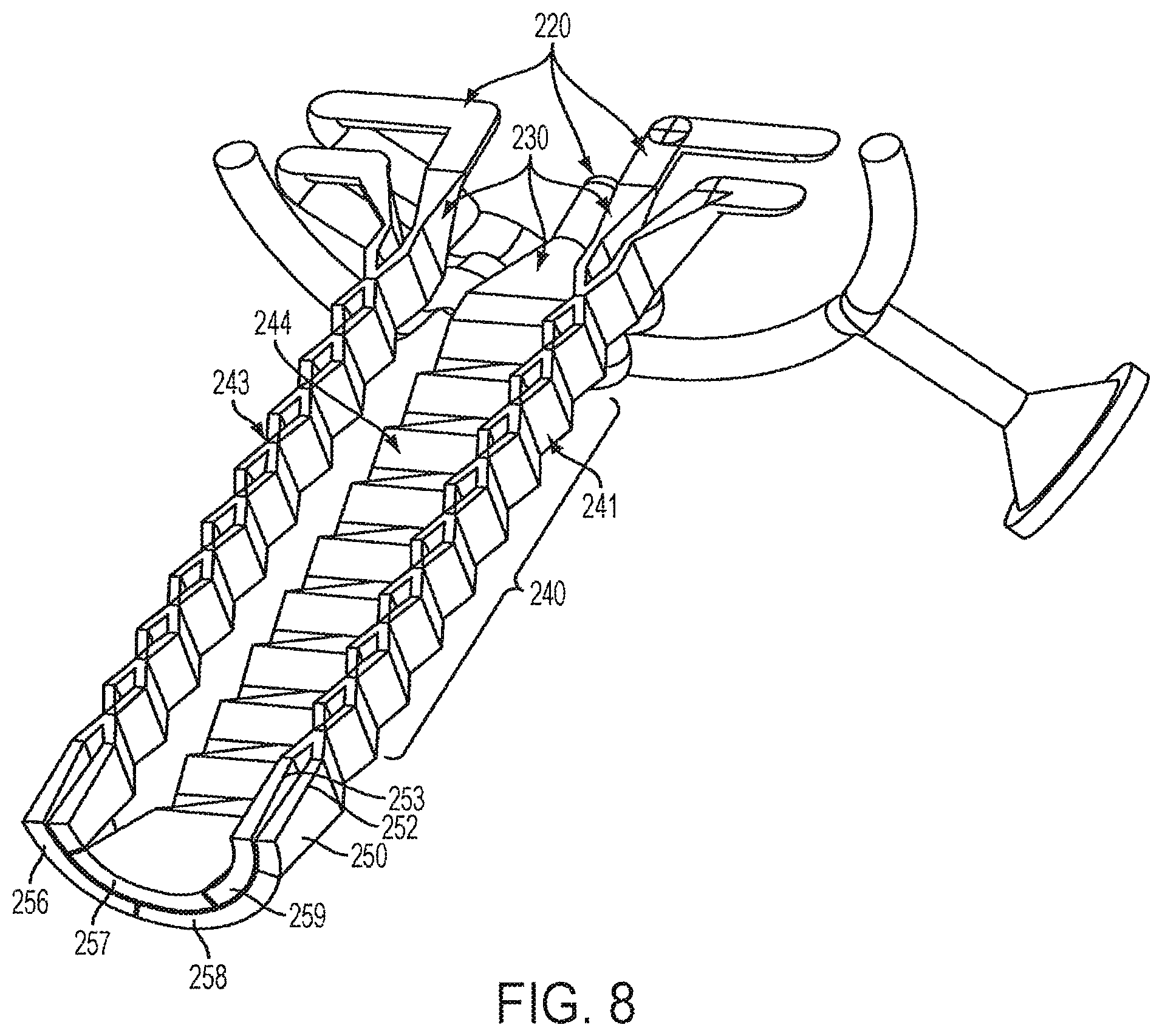 Patent US12403641 Figure 8 – Method and apparatus for forming high strength products