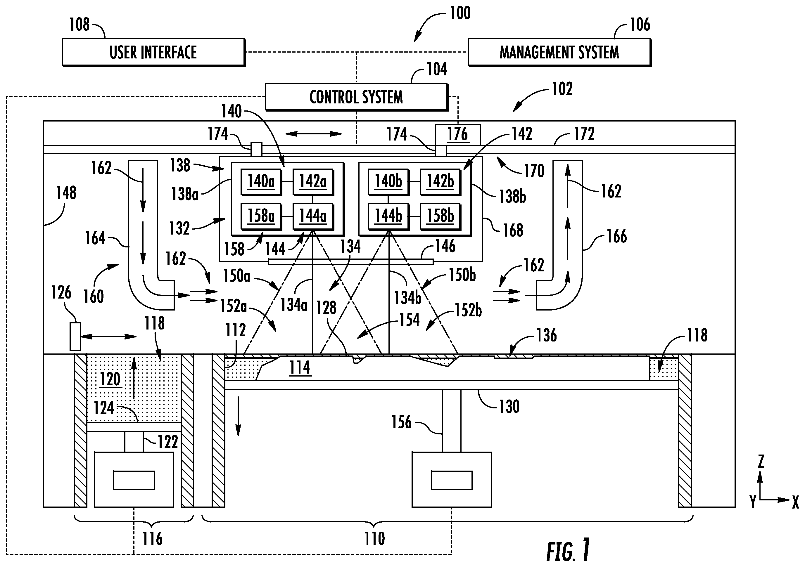 Patent US12403650 Figure 1 – Additive manufacturing methods and systems