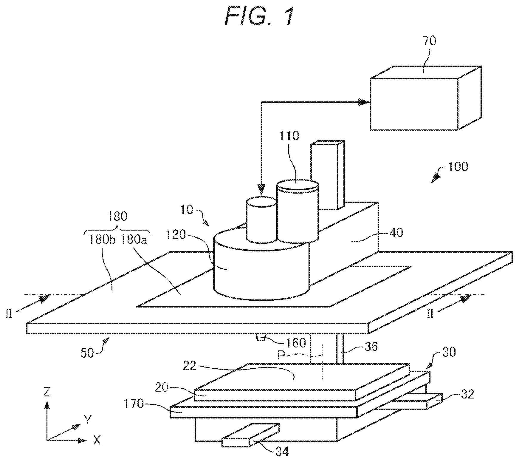 Patent US12403657 Figure 1 – Three-dimensional shaping device