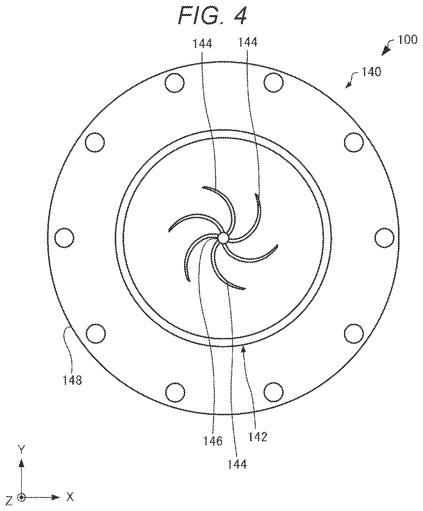 Patent US12403657 Figure 4 – Three-dimensional shaping device