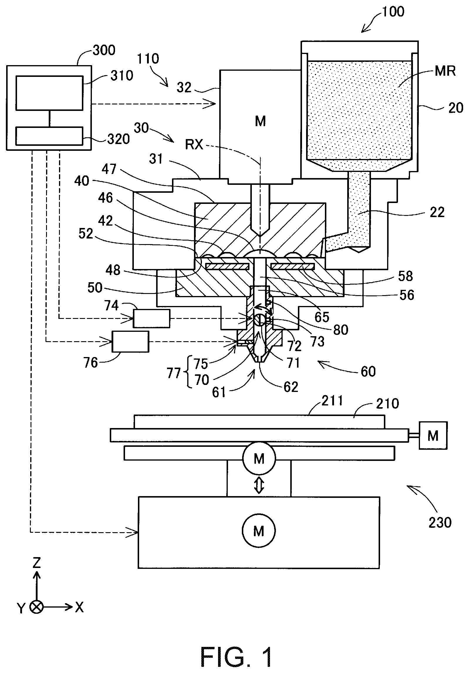 Patent US12403658 Figure 1 – Three dimensional molding device