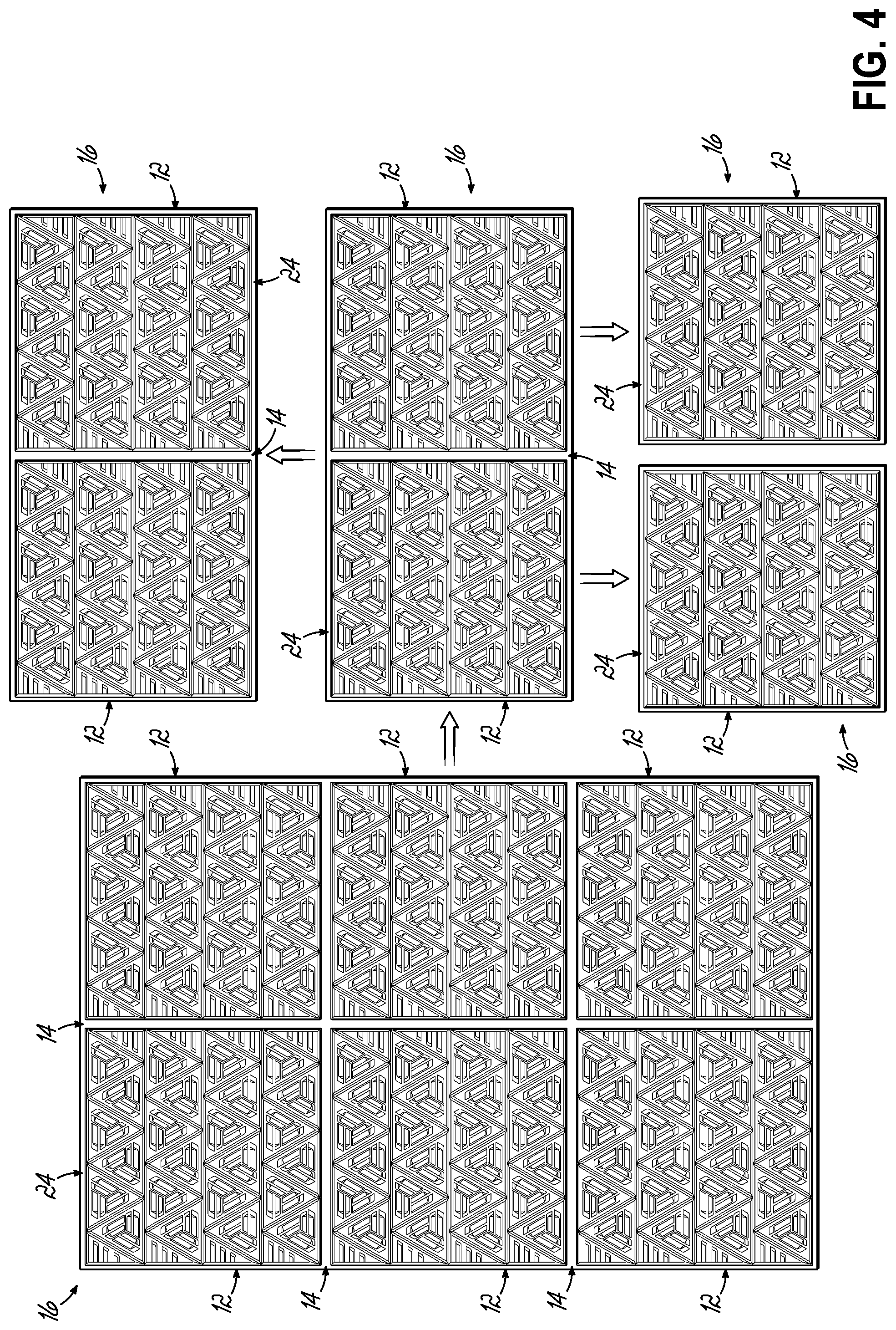 Patent US12403664 Figure 4 – Production of floor mats