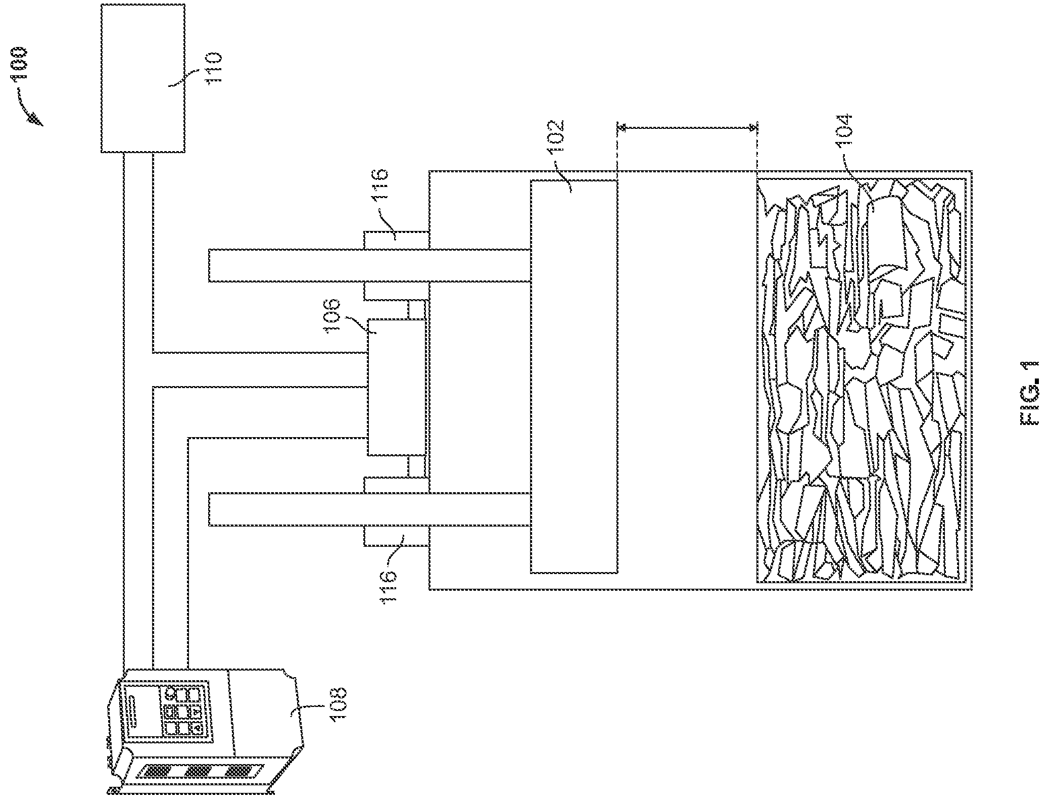 Patent US12403668 — Vertical refuse baler — Figure 1