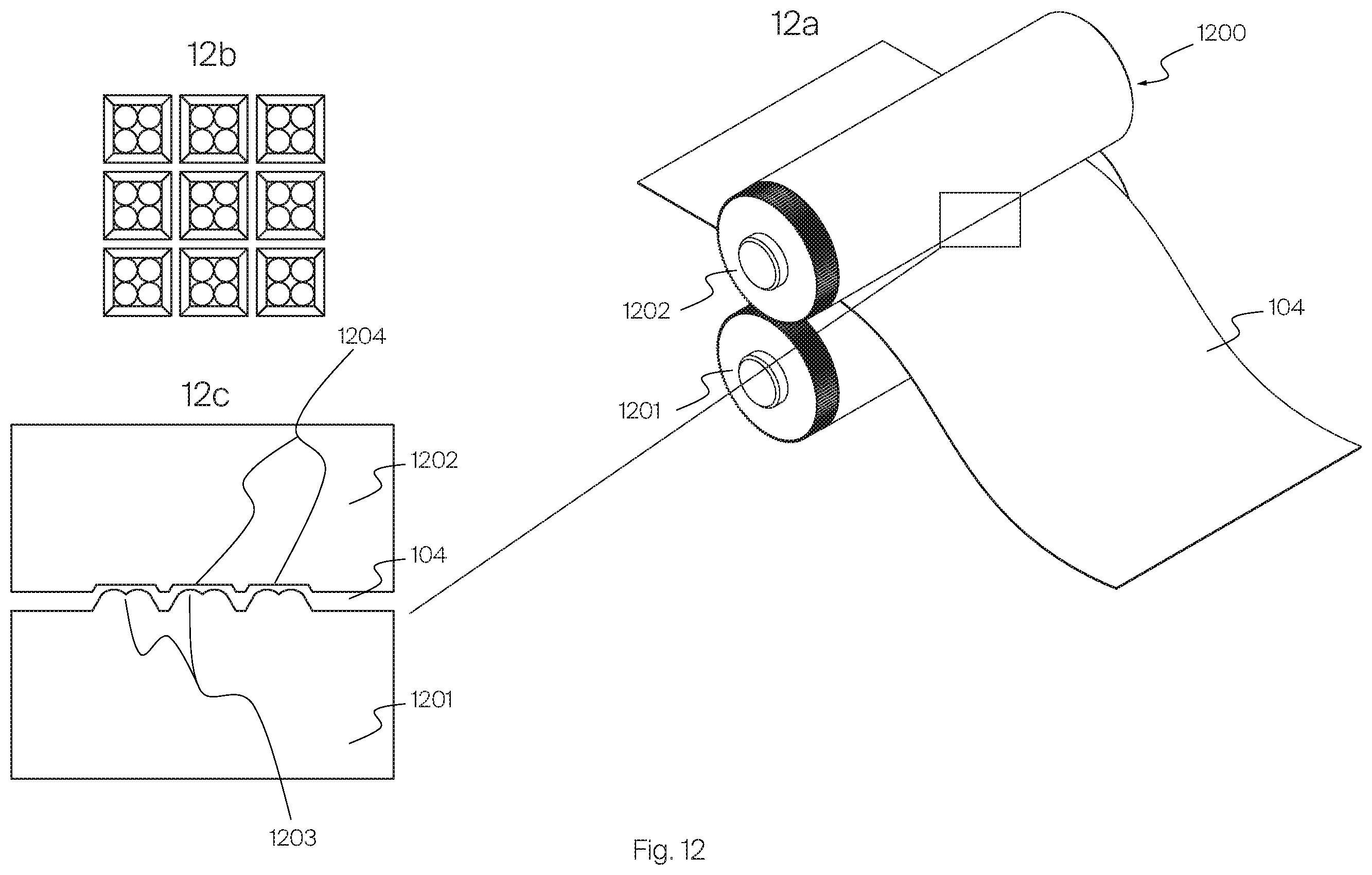 Patent US12403669 Figure 12 – Method and tool for embossing of barrier paper