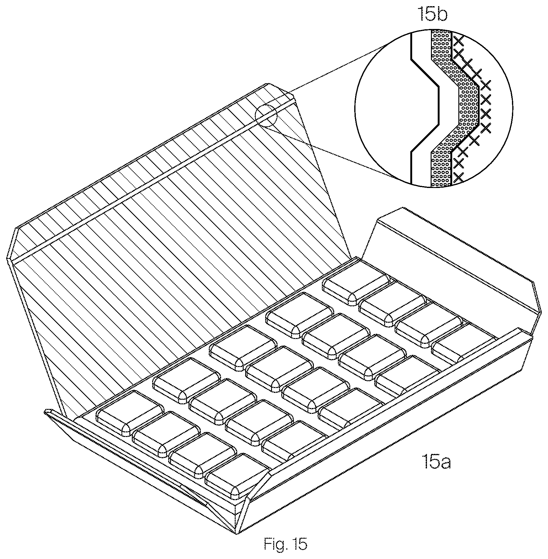 Patent US12403669 Figure 15 – Method and tool for embossing of barrier paper