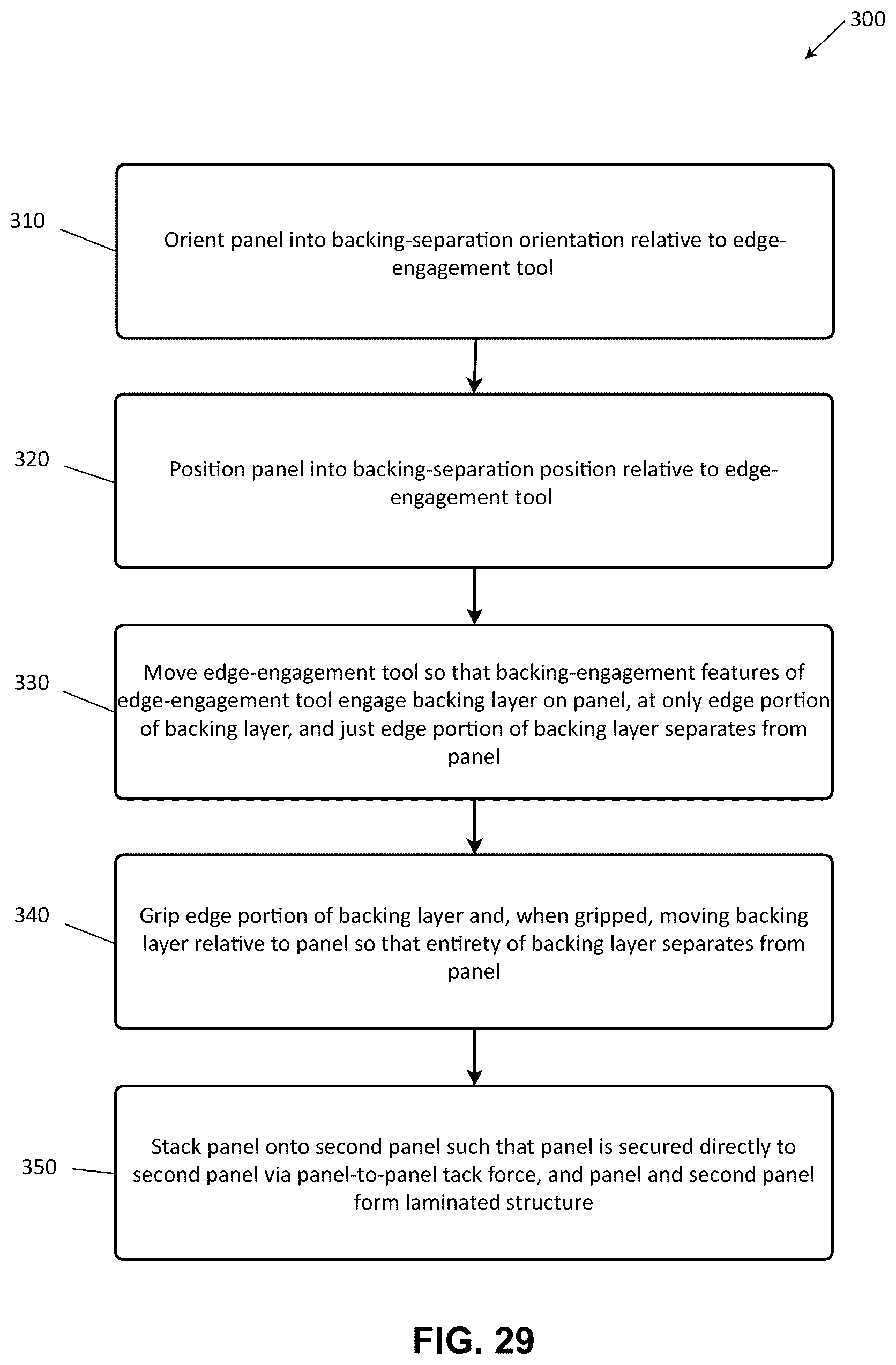 Patent US12403684 Figure 14 – Automated system and method for forming a laminated structure