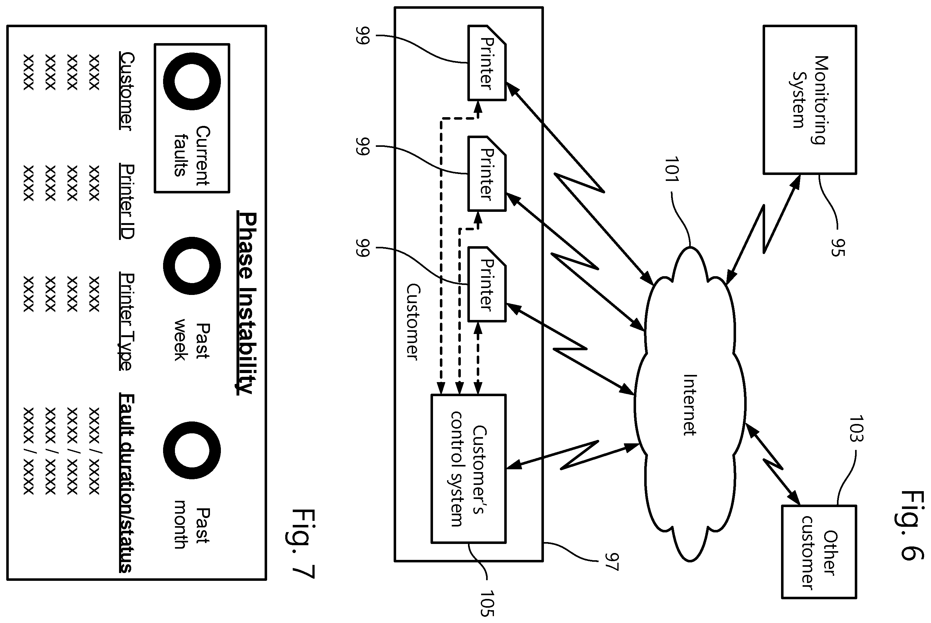 Patent US12403690 Figure 4 – Fault diagnosis in a continuous ink jet printer