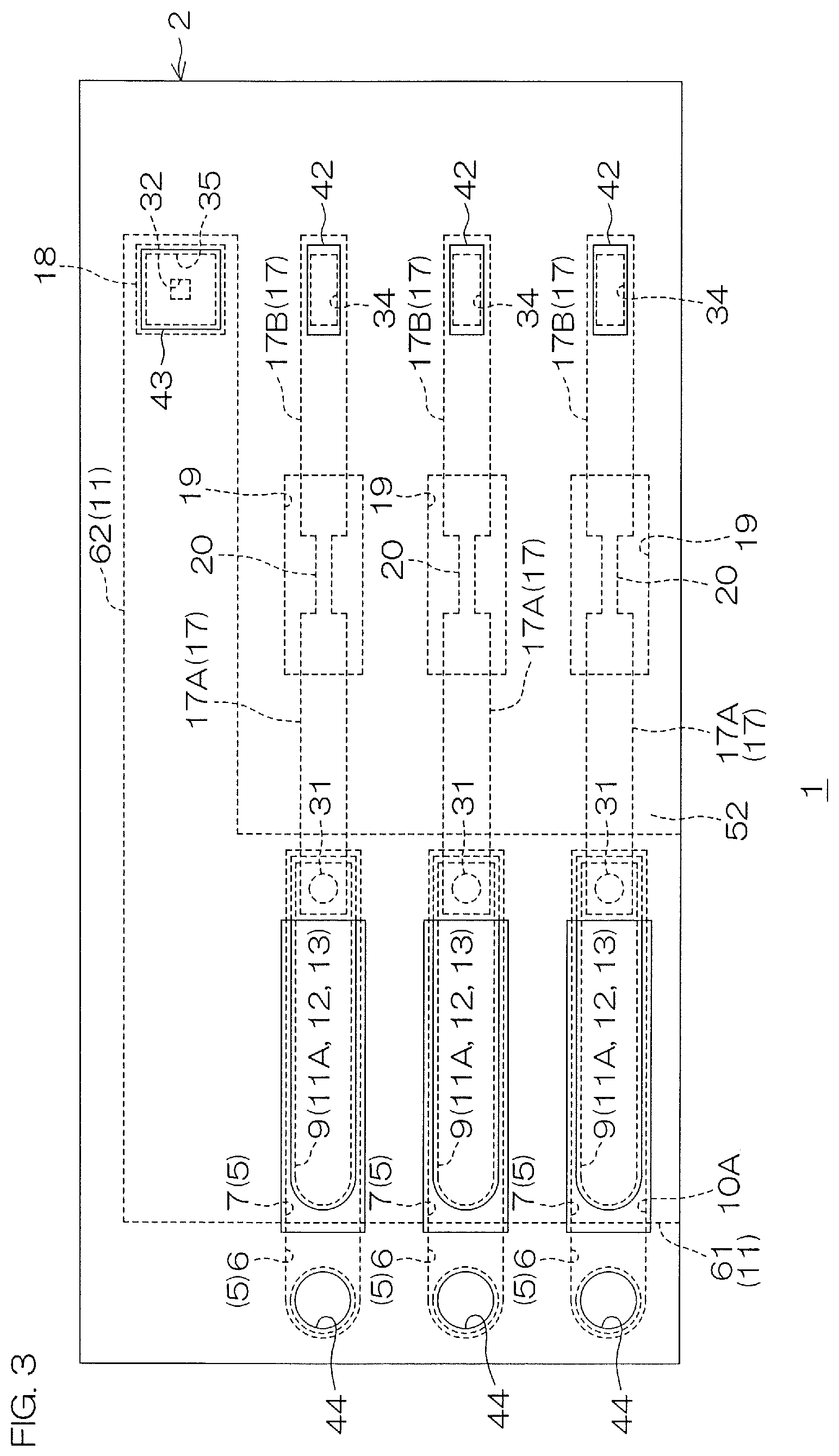 Patent US12403692 Figure 3 – Inkjet print head