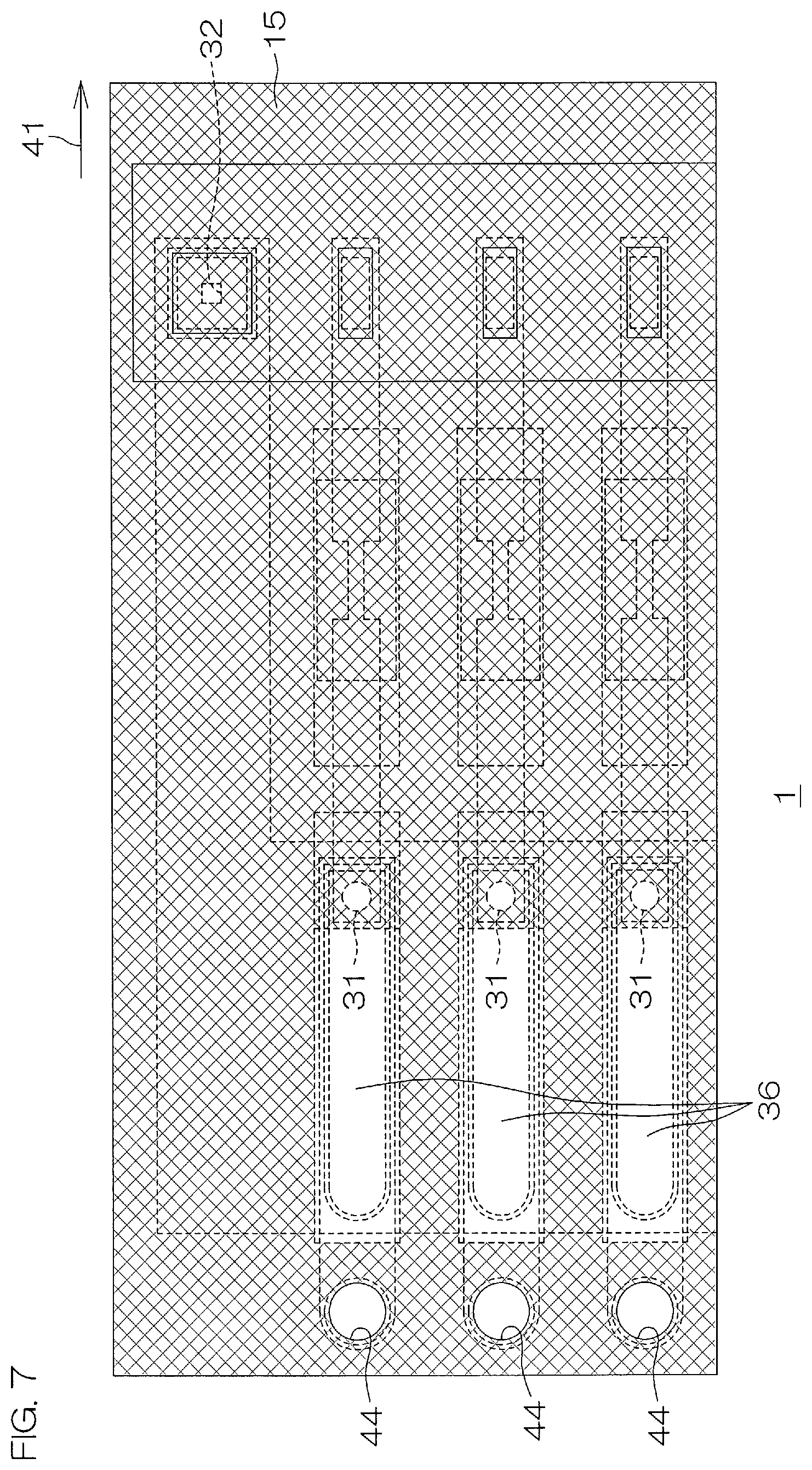 Patent US12403692 Figure 7 – Inkjet print head