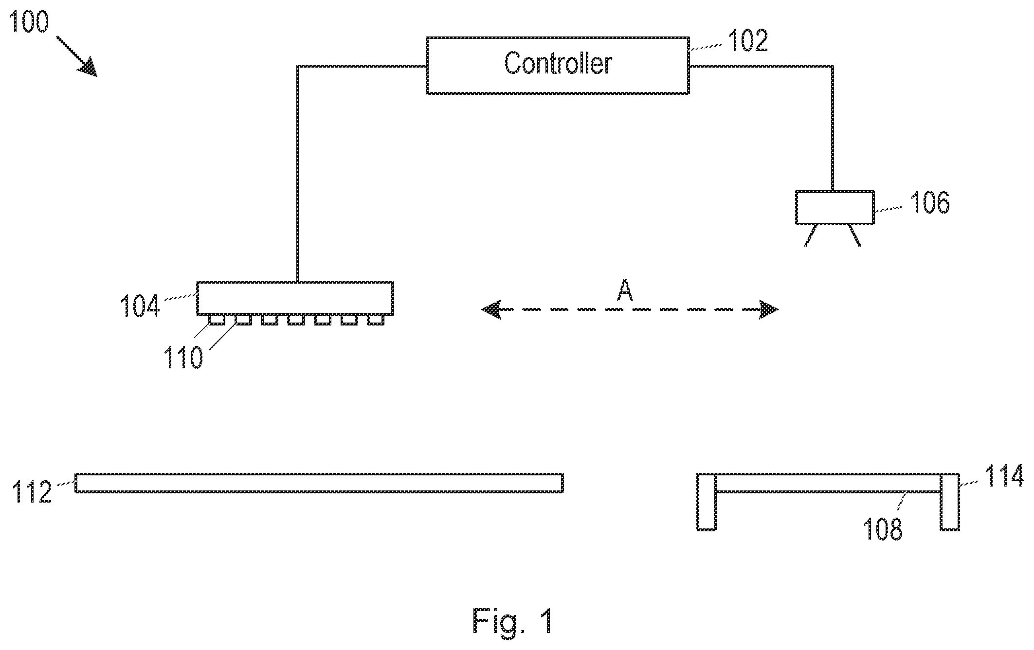 Patent US12403695 Figure 1 – Print apparatus maintenance