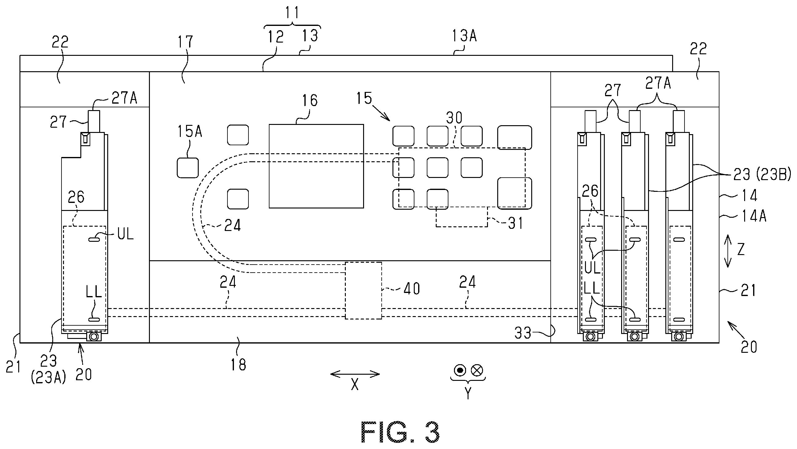 Patent US12403699 Figure 3 – Liquid ejection apparatus