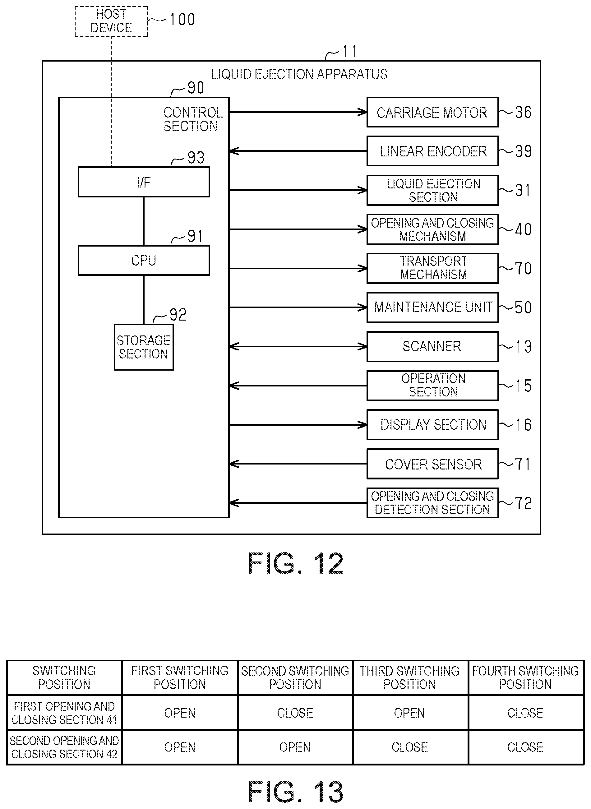 Patent US12403699 Figure 9 – Liquid ejection apparatus