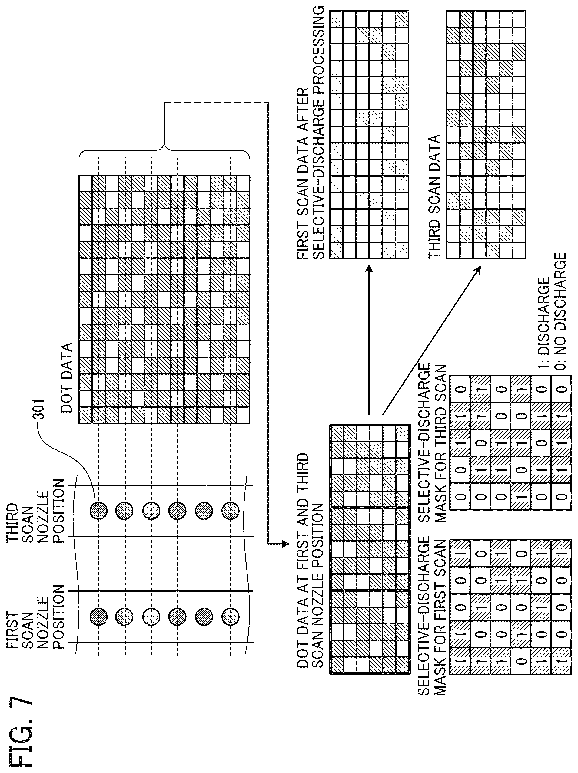 Patent US12403701 Figure 7 – Liquid discharge apparatus, liquid discharge method, and storage medium