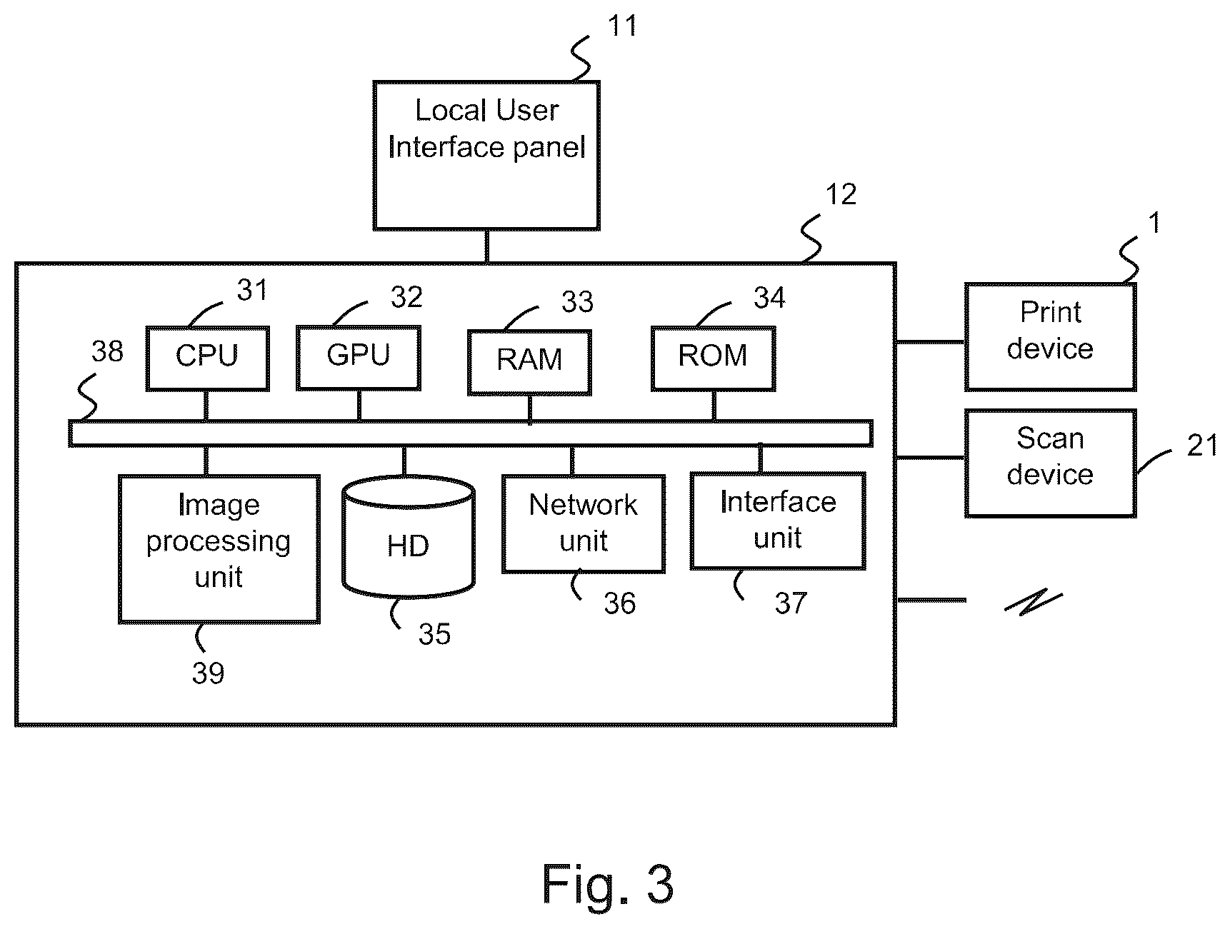 Patent US12403702 Figure 2 – Method and printer for printing and curing an image