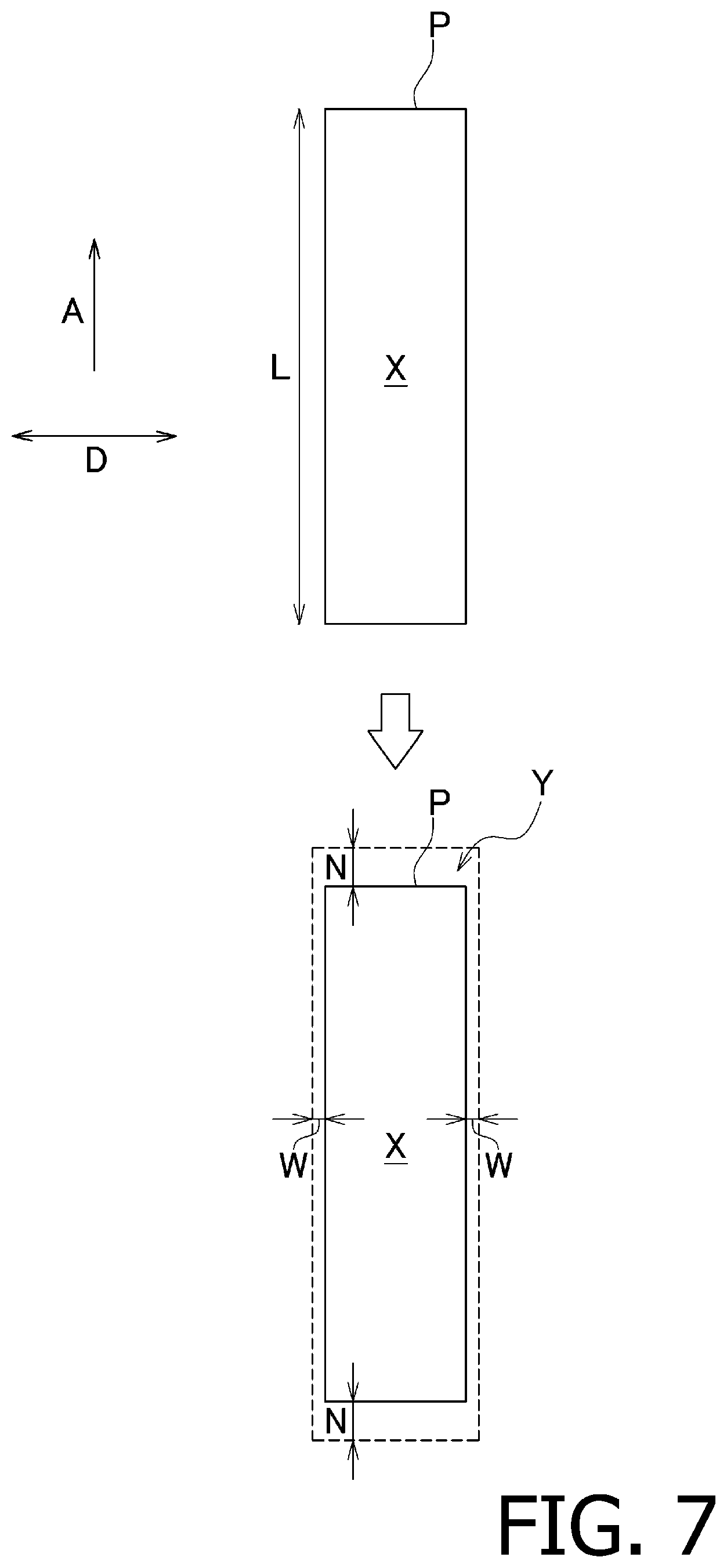 Patent US12403703 Figure 7 – Image recording apparatus, computer-readable storage medium, and method for appropriately enlarging image in borderless image recording