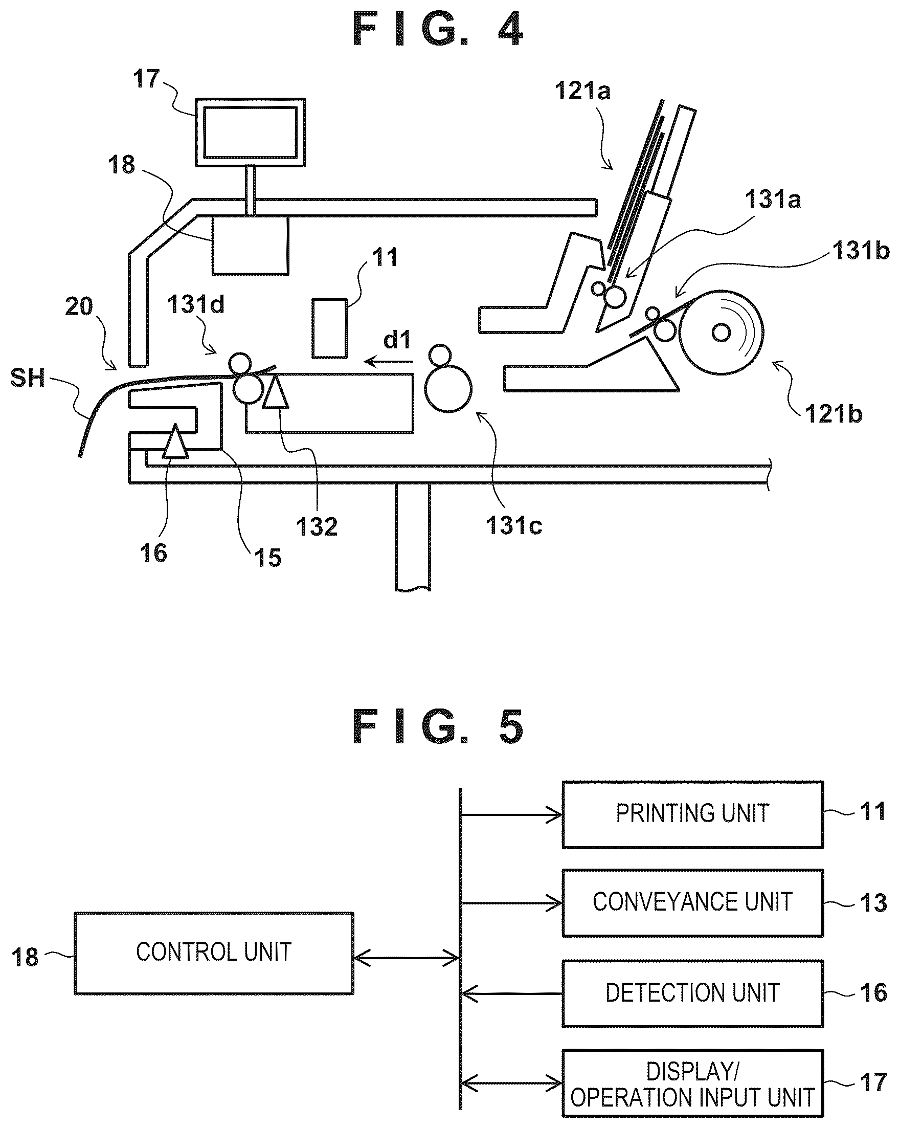 Patent US12403705 Figure 5 – Printing apparatus for printing on cut sheets and roll sheets