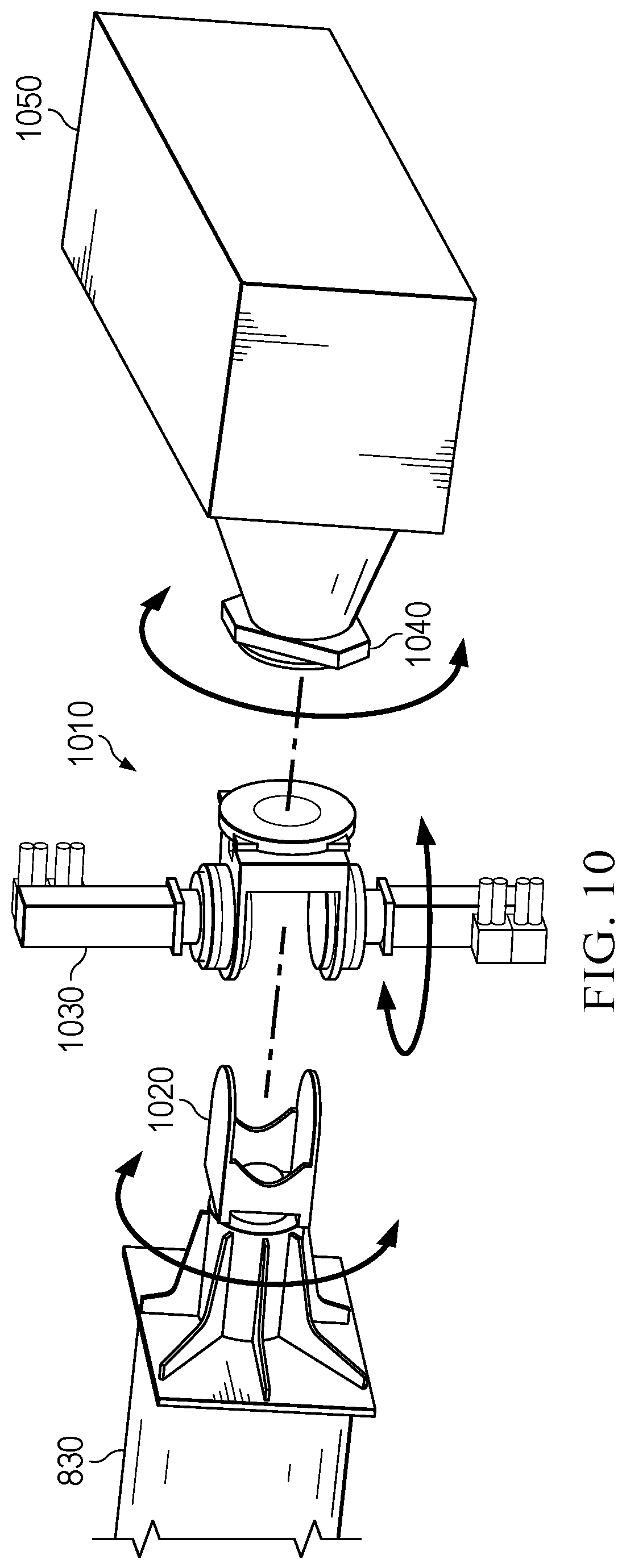 Patent US12403706 Figure 10 – Robotics for inkjet printing vehicle livery