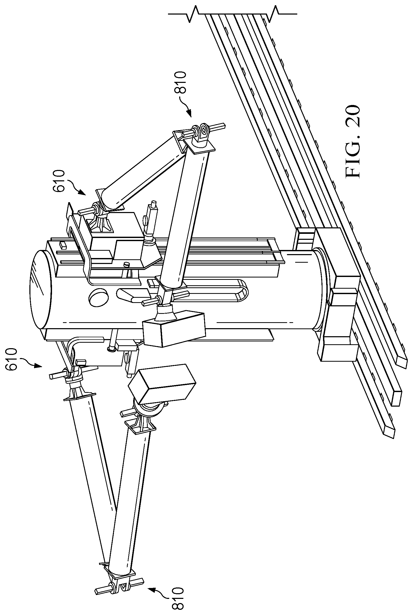 Patent US12403706 Figure 20 – Robotics for inkjet printing vehicle livery