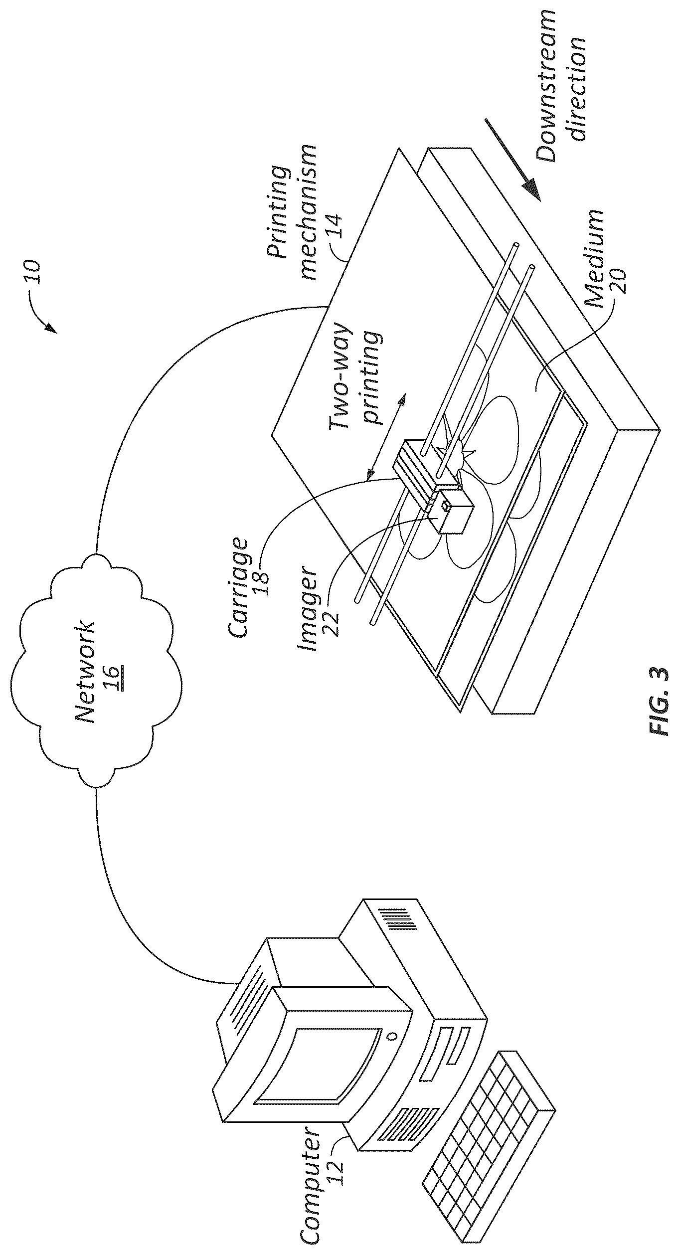 Patent US12403708 Figure 4 – Systems and methods for determining printing conditions based on samples of images printed by shuttle-based printers