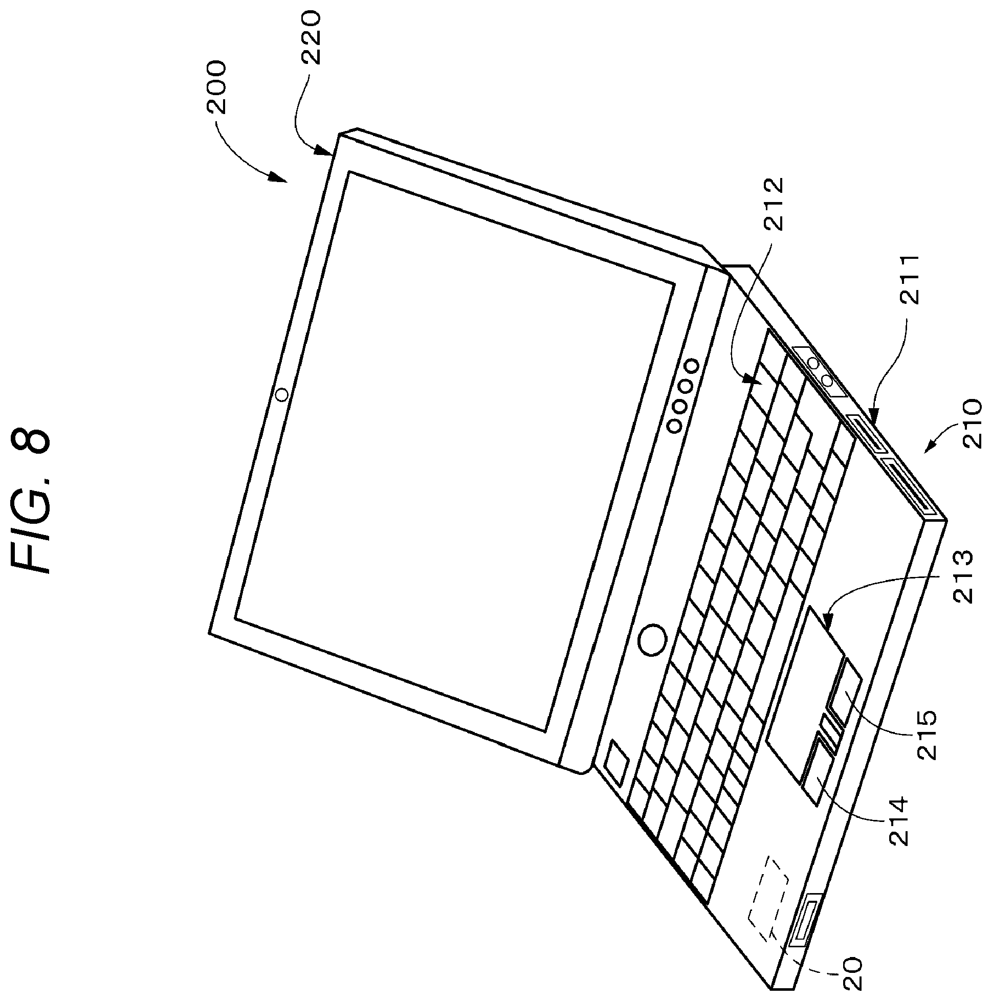 Patent US12403711 Figure 5 – Laminate, card, and housing