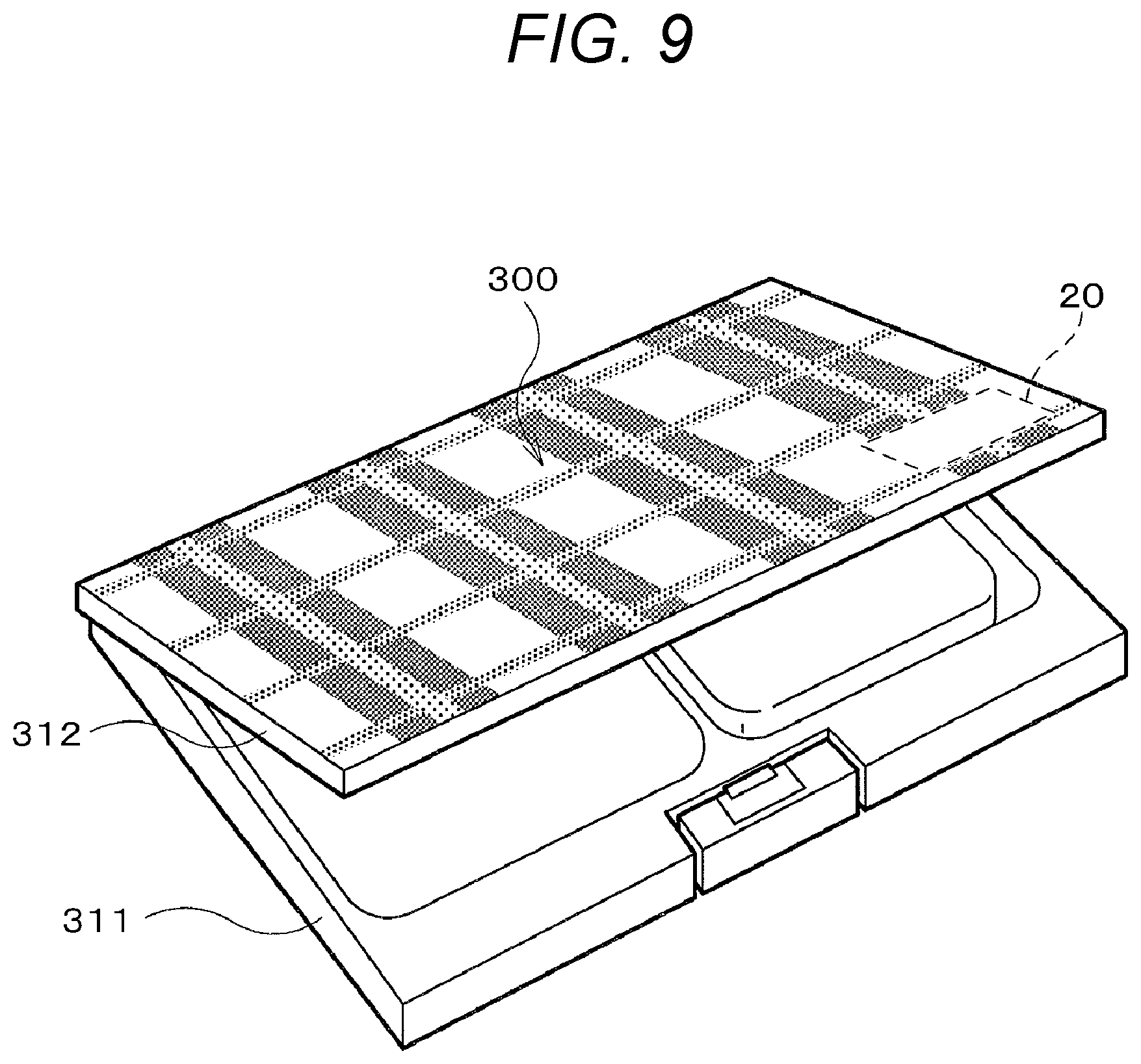 Patent US12403711 Figure 6 – Laminate, card, and housing