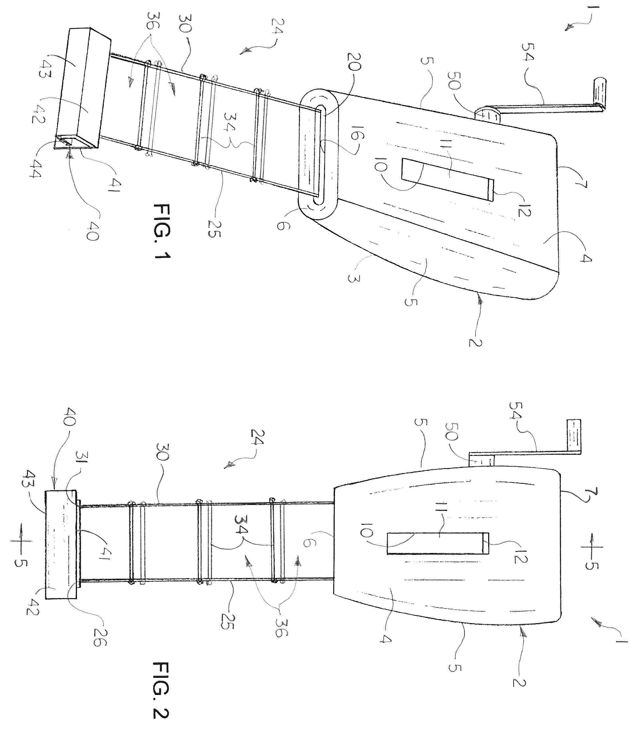 Patent US12403721 — Chalk line marking devices and methods — Figure 1