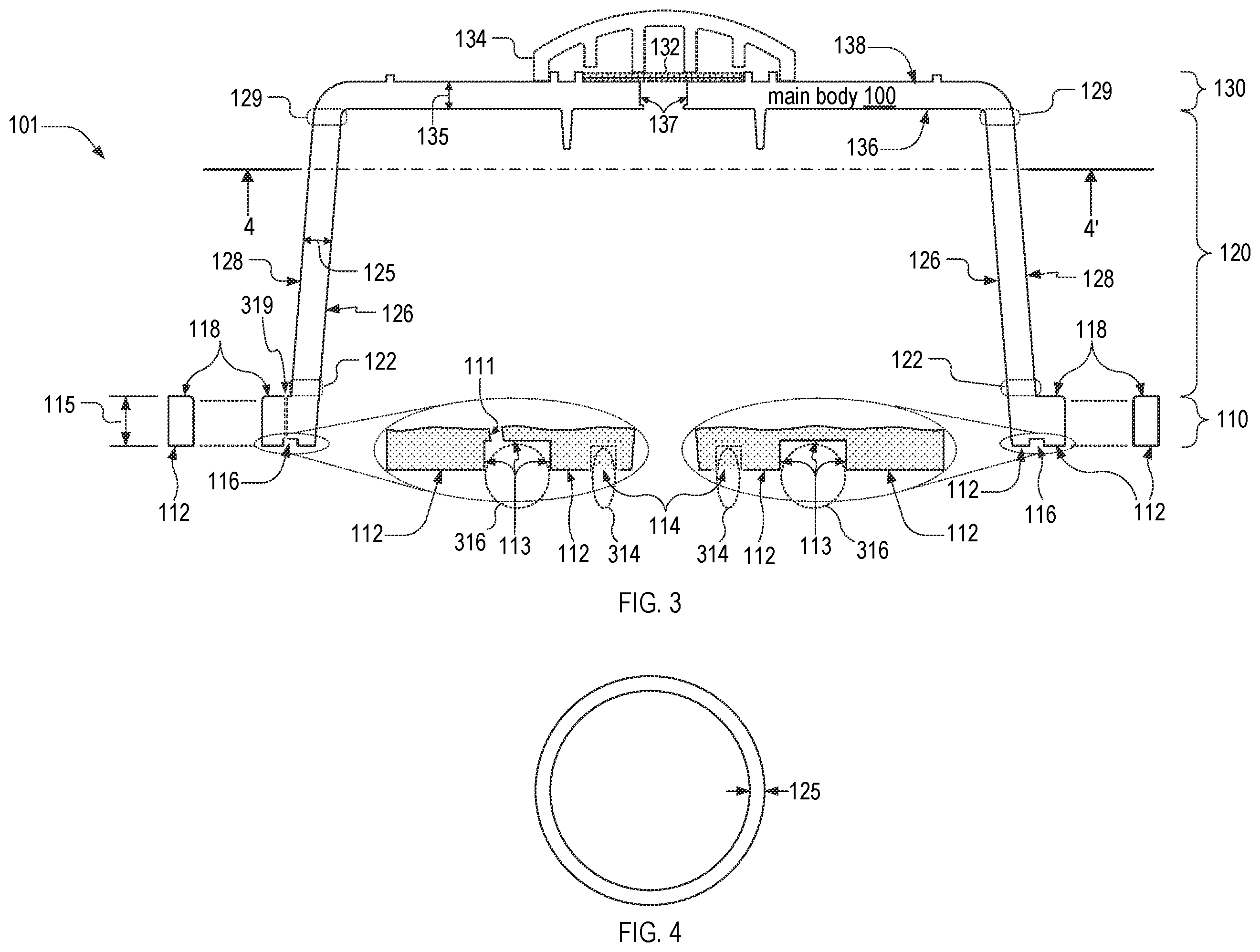 Patent US12403722 Figure 2 – Hubcap