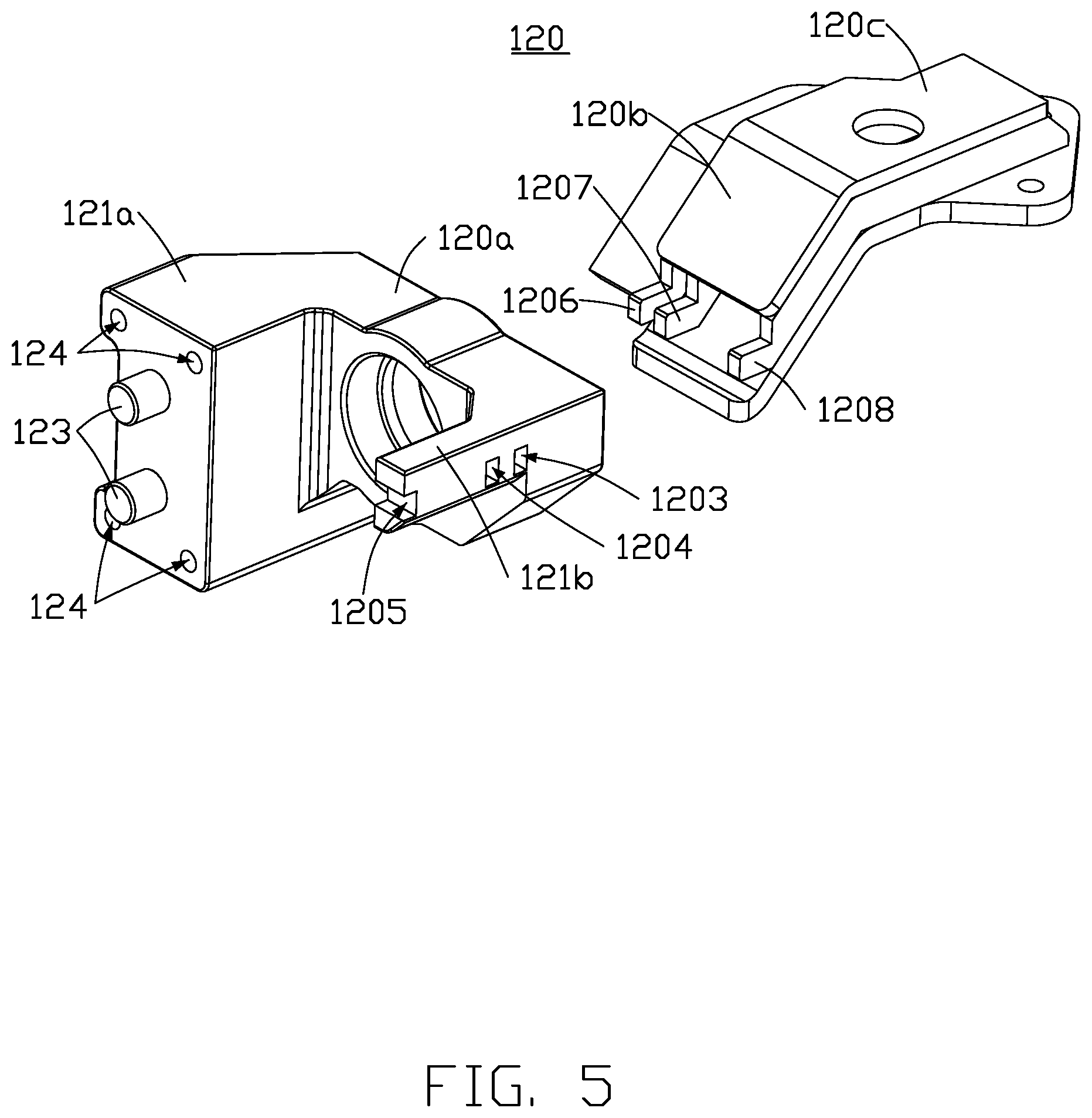 Patent US12403723 Figure 5 – Driving assembly and transfer device