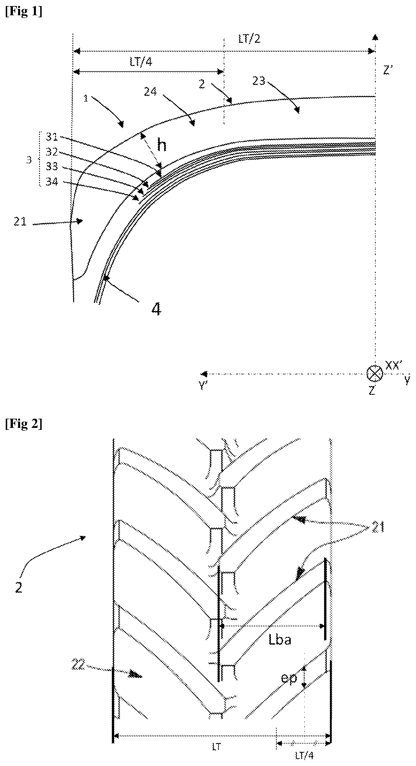 Patent US12403724 Figure 1 – Tire for high-power agricultural vehicle