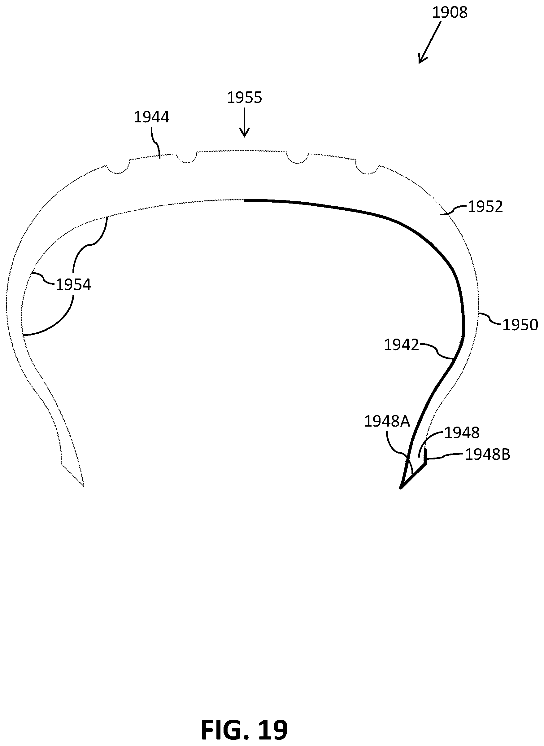 Patent US12403728 Figure 16 – System and method for harvesting energy for an electronic device, and a tire configured for use with the same
