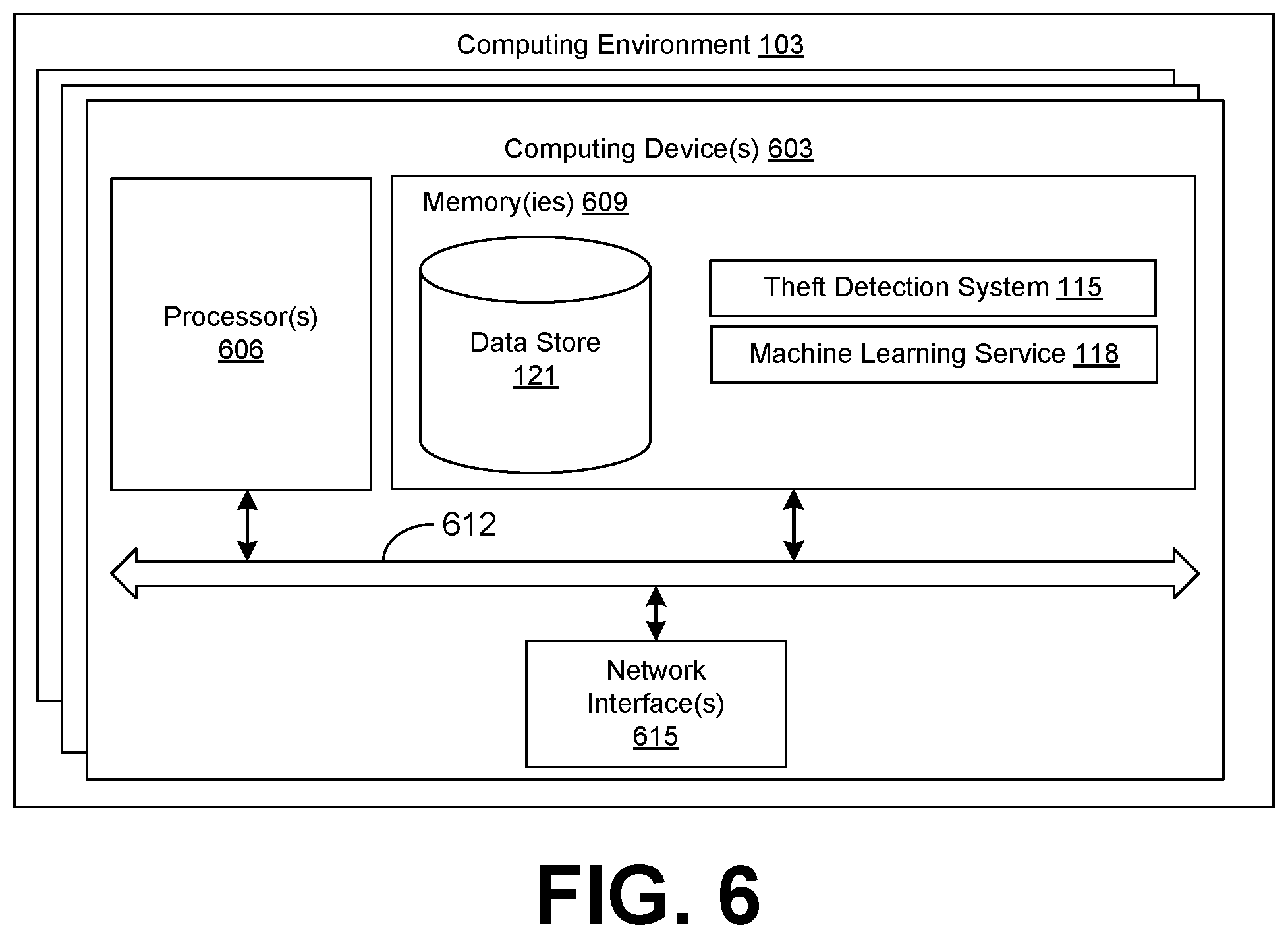 Patent US12403730 Figure 7 – Detecting tire or wheel theft activity